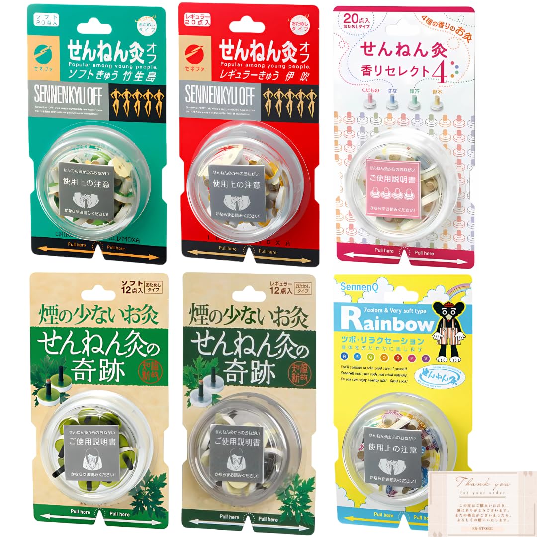 Senefa Sennen Moxibustion Assorted Set Ibuki Fragrance Select Miracle 6 видов x 1 каждого с карточкой в комплекте (Остров Чикубу, Остров, 4, Мягкий, Обычный,
Senefa Sennen Moxibustion Assorted Set Ibuki Fragrance Select Miracle 6 видов x 1 каждого с карточкой в комплекте (Остров Чикубу, Остров, 4, Мягкий, Обычный,