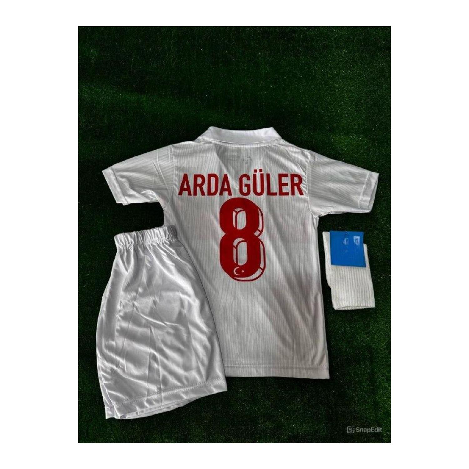 Trkiye A.gler Euro 2024 European Championship Kids White Jersey (Jersey Shorts Socks) 3-4 Yaş чистый
Trkiye A.gler Euro 2024 European Championship Kids White Jersey (Jersey Shorts Socks) 3-4 Yaş чистый
