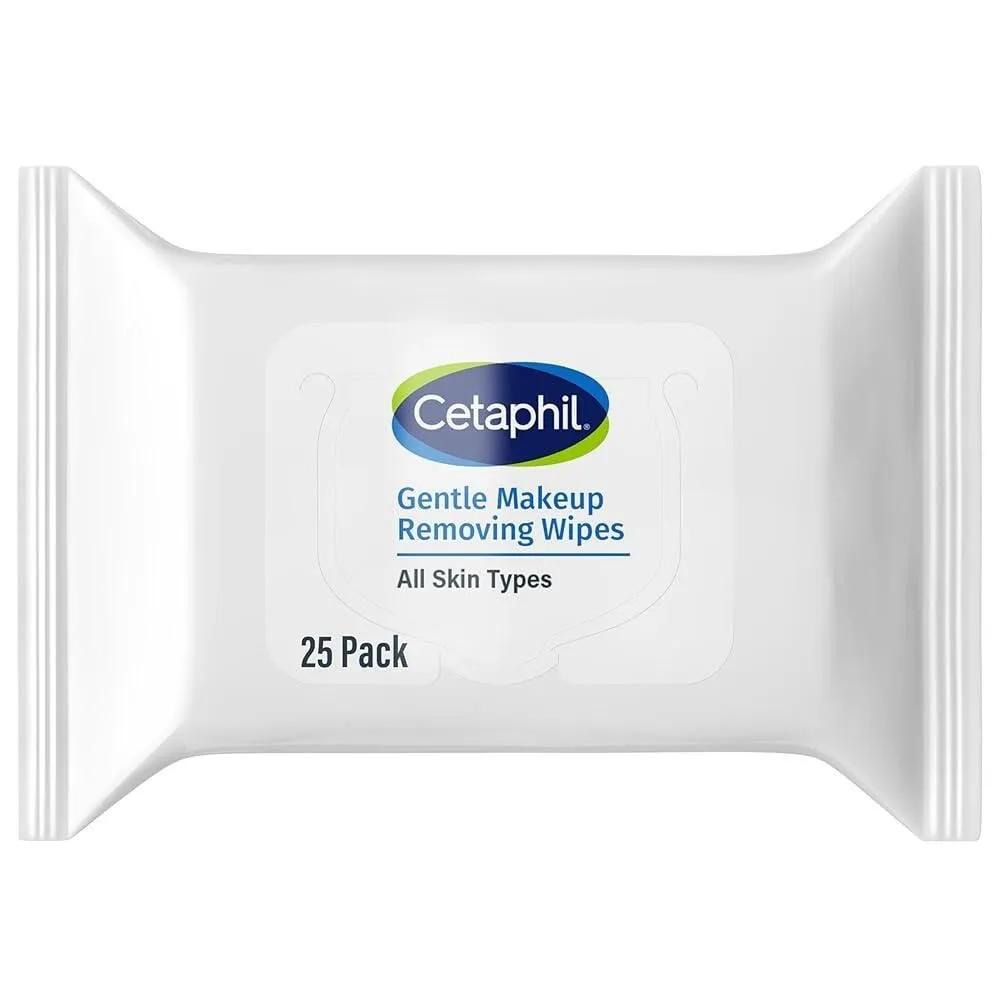 Cetaphil Gentle Makeup Remover Tissues 25 Sheets 1 Pack
Cetaphil Gentle Makeup Remover Tissues 25 Sheets 1 Pack