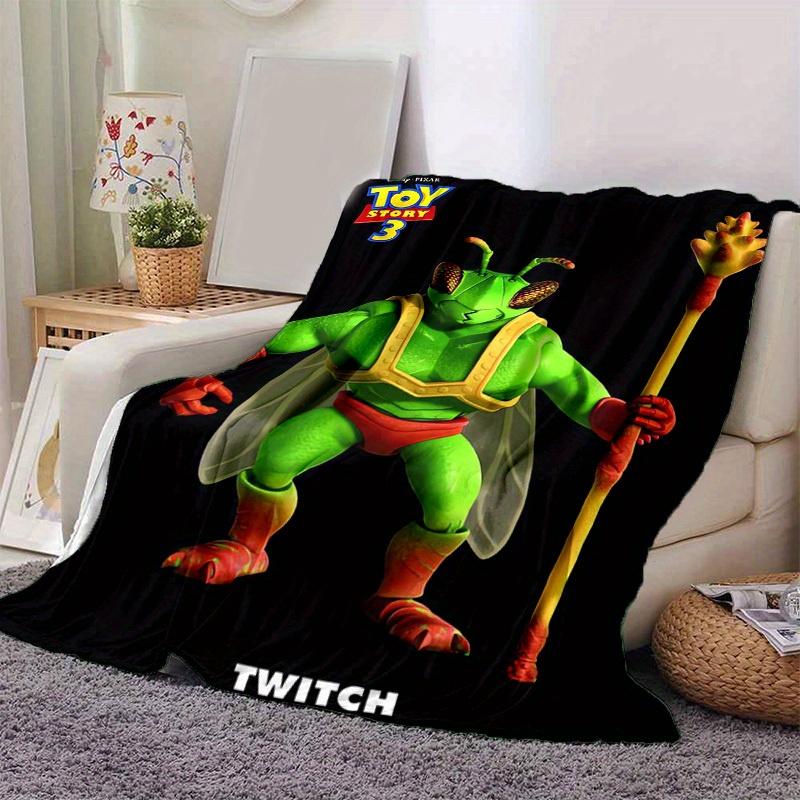1pc, Toy Story 3 Twitch Blanket Perfect for Home Decor, Couch Blanket, Outdoor Blanket, Gift Idea, Flannel Throw, Suitable for Bedroom 80x120cm
1pc, Toy Story 3 Twitch Blanket Perfect for Home Decor, Couch Blanket, Outdoor Blanket, Gift Idea, Flannel Throw, Suitable for Bedroom 80x120cm
