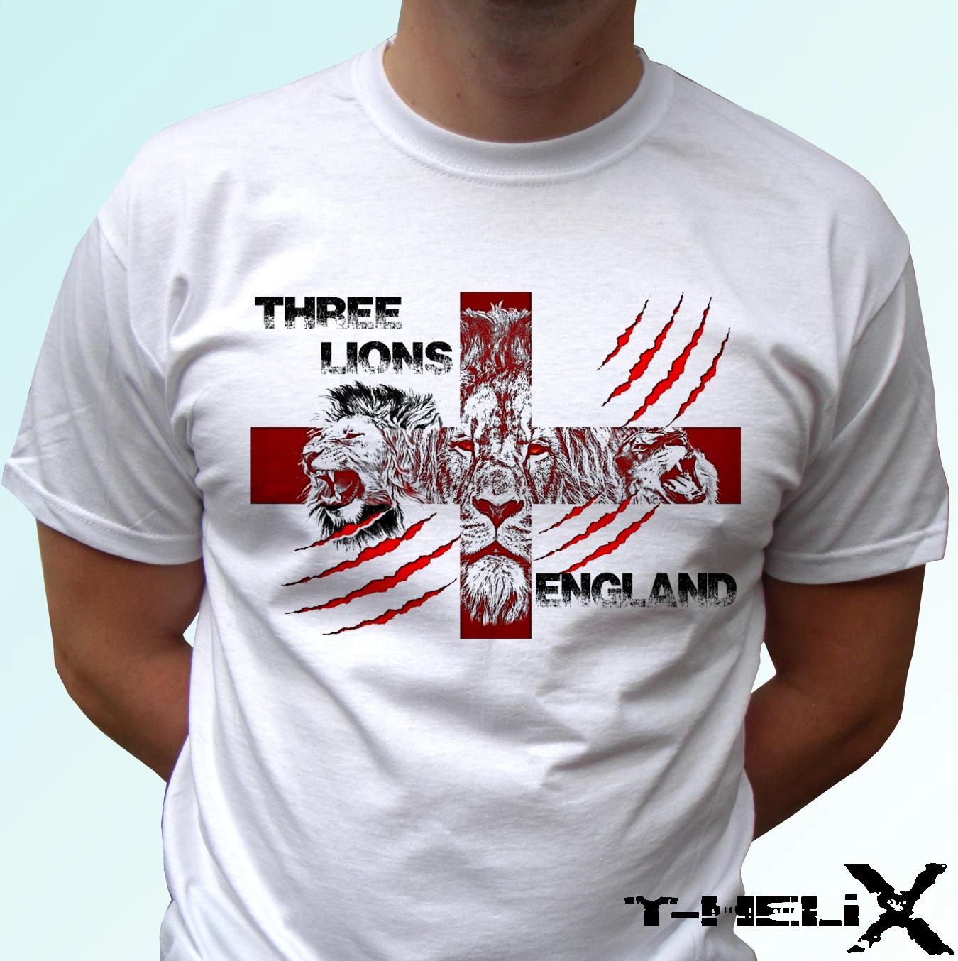 England Lions Flag - white kids boys T-Shirt top design - s s kids baby sizes 130
England Lions Flag - white kids boys T-Shirt top design - s s kids baby sizes 130