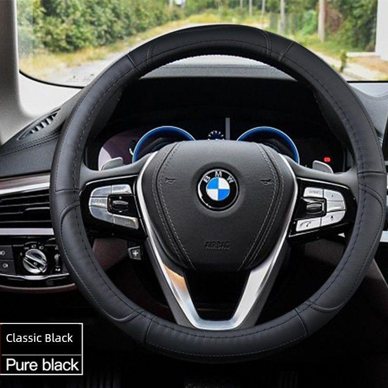 Truck All Year Round Neutral Genuine Leather Steering Wheel Cover Shandeka G5 G7 C5h C7H Car Steering Wheel Cover Car Interior Decoration Pure Black Leather
Truck All Year Round Neutral Genuine Leather Steering Wheel Cover Shandeka G5 G7 C5h C7H Car Steering Wheel Cover Car Interior Decoration Pure Black Leather