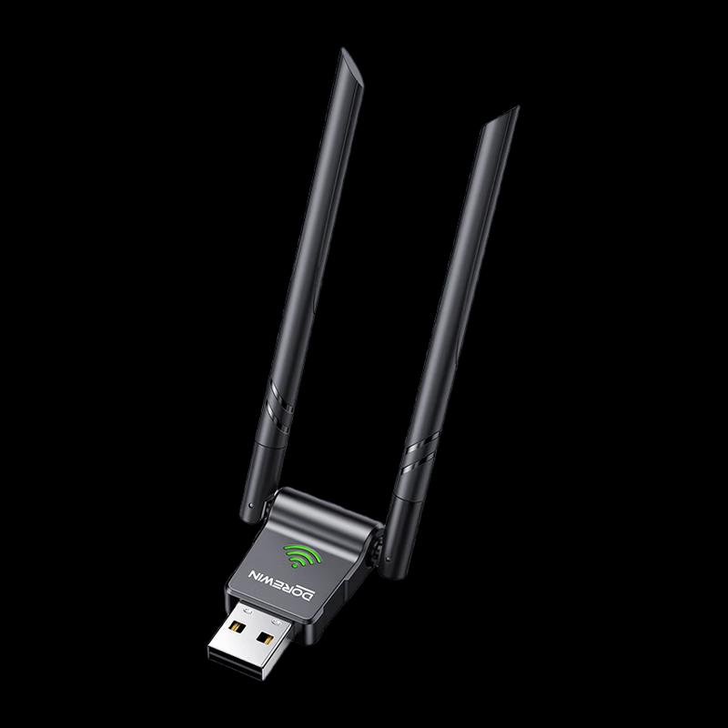 DOREWIN AX300 WiFi 6 Dual Band USB Wireless Adapter
DOREWIN AX300 WiFi 6 Dual Band USB Wireless Adapter