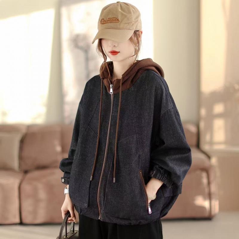 Women s European Style Plus Size Loose Patchwork Denim Jacket - Spring 2026 Fashion Top One Size (45-70 kg)
Women s European Style Plus Size Loose Patchwork Denim Jacket - Spring 2026 Fashion Top One Size (45-70 kg)