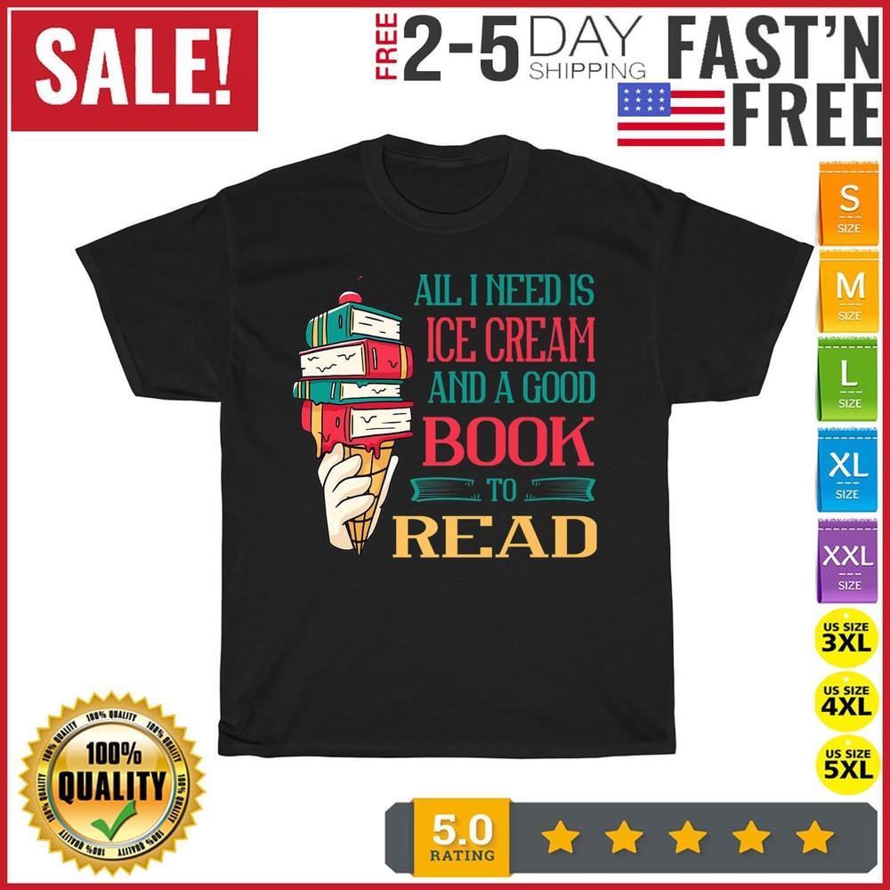 National Ice Cream Day Book Case National Read a Book Day Premium T Shirt Unisex XL
National Ice Cream Day Book Case National Read a Book Day Premium T Shirt Unisex XL