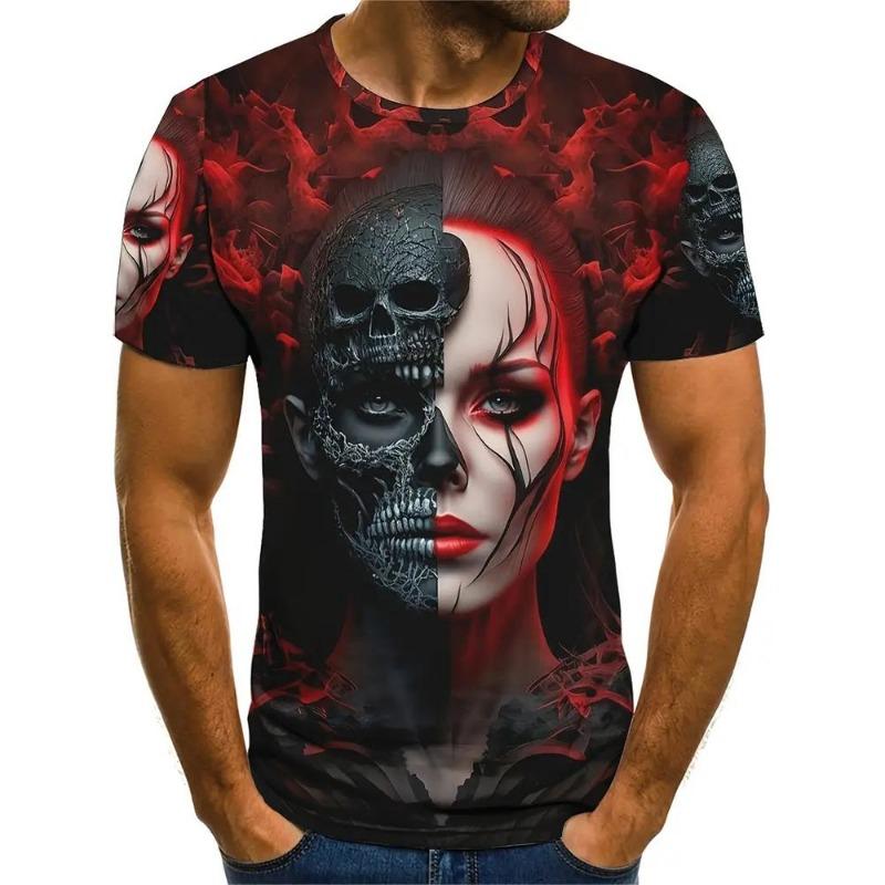 Summer T Shirt For Men 3d Beauty Skeleton Print Casual O-Neck Short Sleeve Street Fashion T-Shirt Pullover Oversized Clothing S
Summer T Shirt For Men 3d Beauty Skeleton Print Casual O-Neck Short Sleeve Street Fashion T-Shirt Pullover Oversized Clothing S