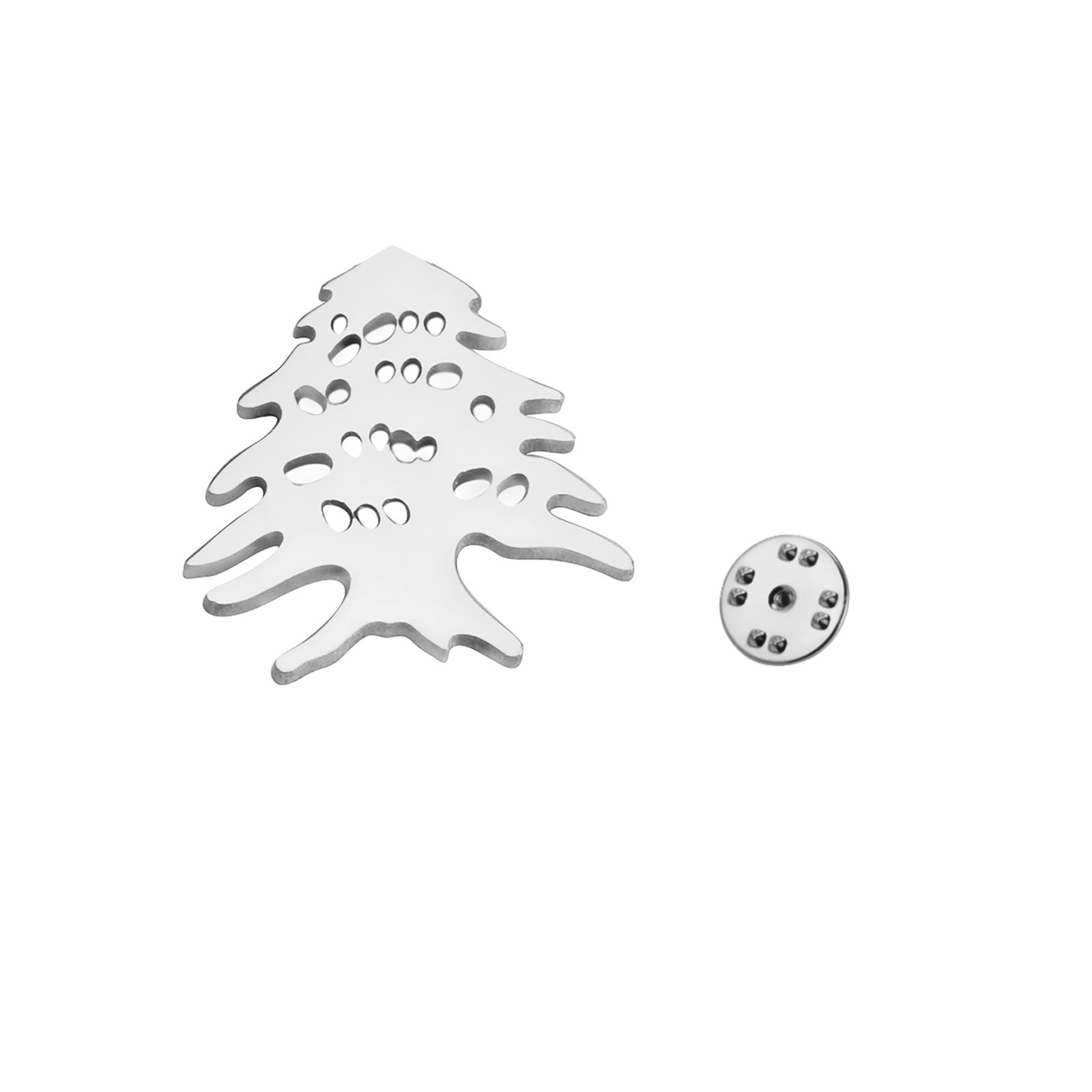 Teamer Lebanon Cedar Brooch Stainless Steel Gold Color Lapel Pin For Woman Man Minimalist Hollow Amulet Accessory Jewelry 2026
Teamer Lebanon Cedar Brooch Stainless Steel Gold Color Lapel Pin For Woman Man Minimalist Hollow Amulet Accessory Jewelry 2026