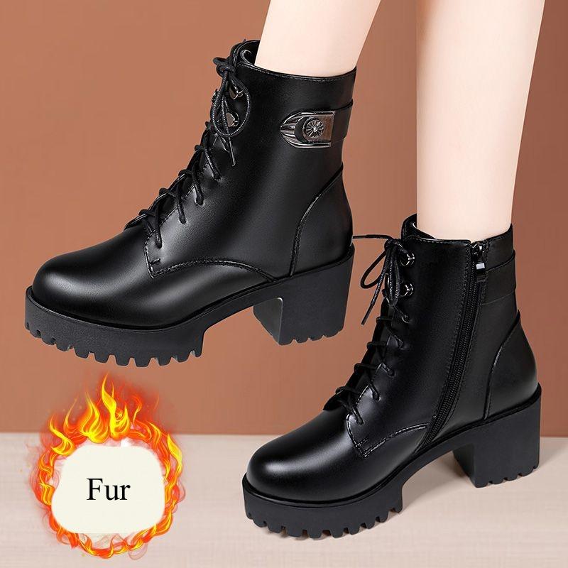 6cm Small Size 32-43 Elegant Thick Bottom Platform Shoes Winter Ankle Boots 2025 Med Block Heels Soft Leather Motorcycle Botas 32
6cm Small Size 32-43 Elegant Thick Bottom Platform Shoes Winter Ankle Boots 2025 Med Block Heels Soft Leather Motorcycle Botas 32