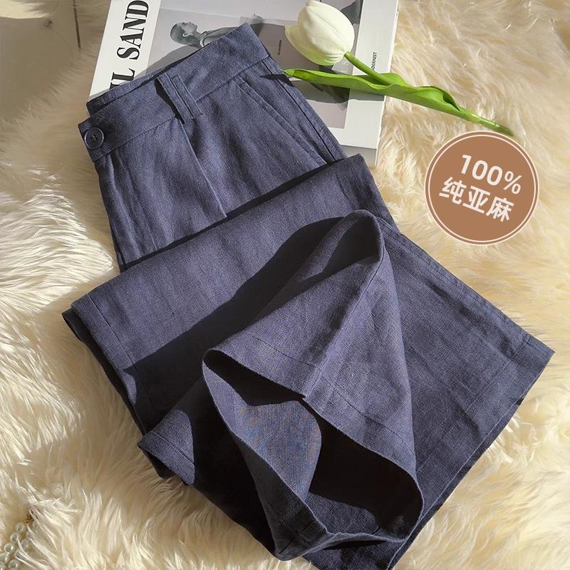 Women s 2025 Wide-Leg Linen Pants - Casual, Comfortable, High-Waist, Versatile, Straight-Leg Trousers for Summer L (105-115 lbs)
Women s 2025 Wide-Leg Linen Pants - Casual, Comfortable, High-Waist, Versatile, Straight-Leg Trousers for Summer L (105-115 lbs)