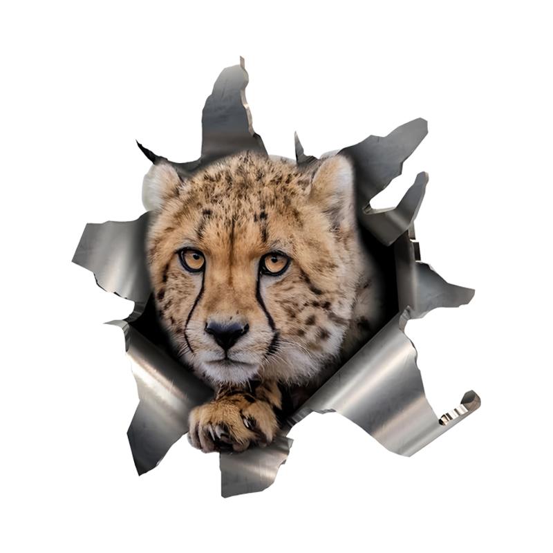 Cheetah Car Stickers Funny Waterproof Vinyl Decal Motorcycle Decorative Accessories, Used for Car, Motorcycle, Laptop, Van 15cm-Longest Side
Cheetah Car Stickers Funny Waterproof Vinyl Decal Motorcycle Decorative Accessories, Used for Car, Motorcycle, Laptop, Van 15cm-Longest Side