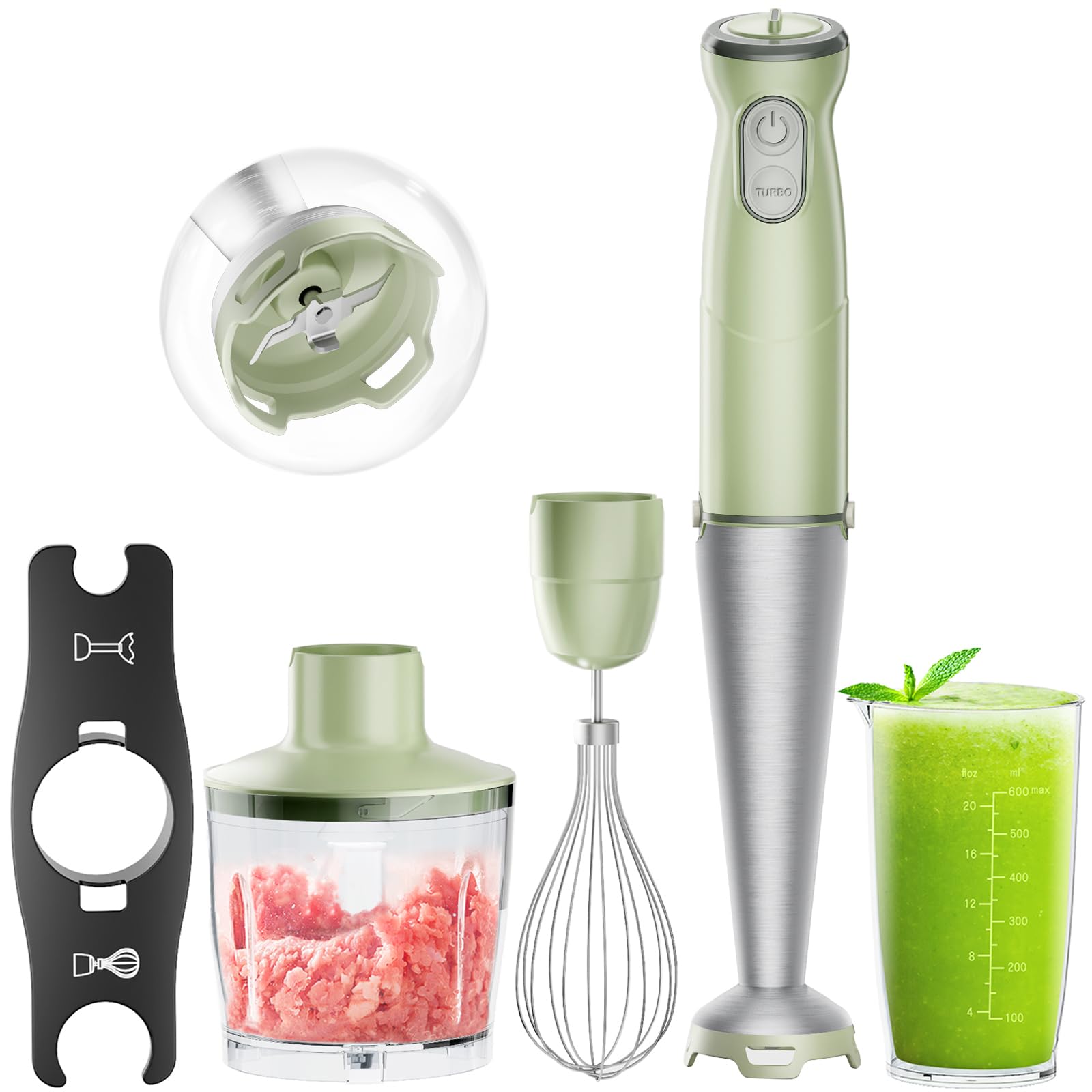 QOOQOOGE Hand Baby Can Crush Ice First Pot Scratch Super Time Saving Hand Electric Food Cooking Utensils Blender, Food, 6-in-1, [Industry s Design
QOOQOOGE Hand Baby Can Crush Ice First Pot Scratch Super Time Saving Hand Electric Food Cooking Utensils Blender, Food, 6-in-1, [Industry s Design