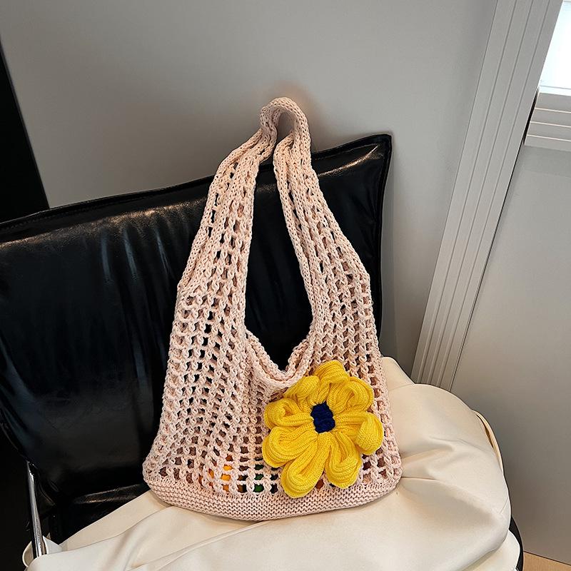 Вязаная сумка в стиле кэжуал, женская, 2025, новая модная, модная, для путешествий, для отпуска, на плечо, большая вместимость, сумка-тоут
Вязаная сумка в стиле кэжуал, женская, 2025, новая модная, модная, для путешествий, для отпуска, на плечо, большая вместимость, сумка-тоут