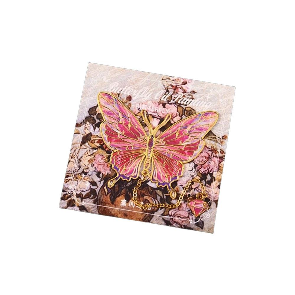 Metal Oil Painting Bookmarks Colorful Bronzing Bookmark Elegant Book Page Clip Reading Accessories 5
Metal Oil Painting Bookmarks Colorful Bronzing Bookmark Elegant Book Page Clip Reading Accessories 5