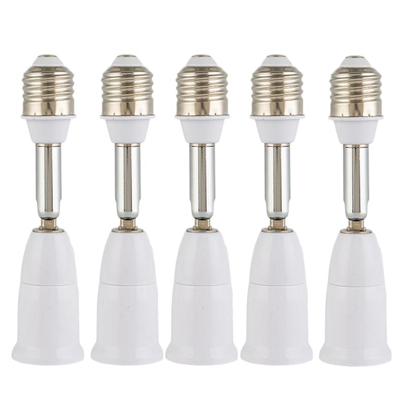 5pcs E27 E27 Bulb Socket 180 Degree Flexible Adjustable Extension Flexible Medium Ceramic Bulb Lamp Socket Adapter Converter 5PCS E27 to E27
5pcs E27 E27 Bulb Socket 180 Degree Flexible Adjustable Extension Flexible Medium Ceramic Bulb Lamp Socket Adapter Converter 5PCS E27 to E27