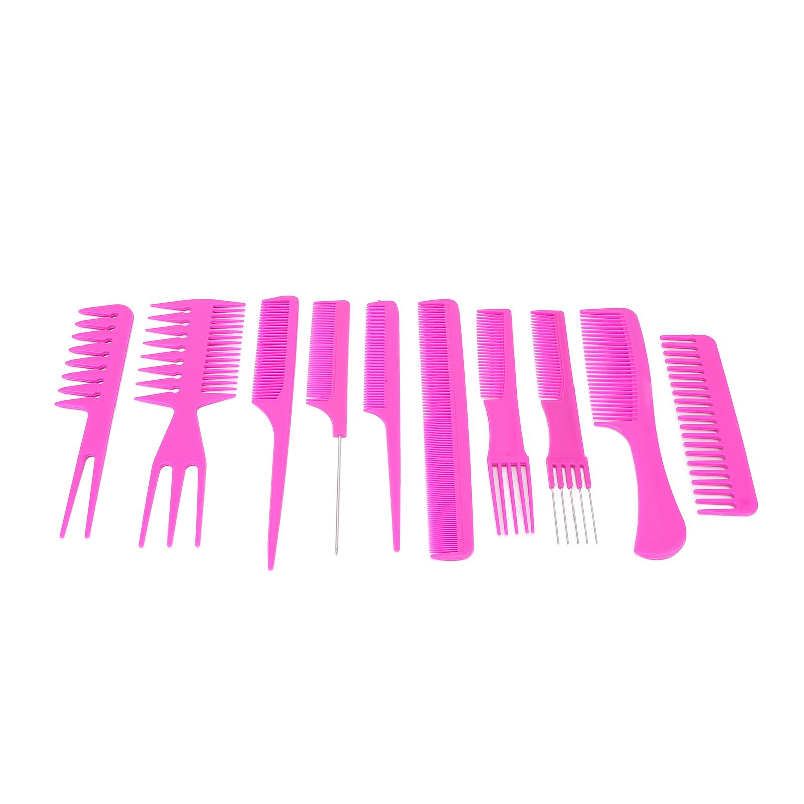 10Pcs Hair Comb Ergonomic Handle Premium ABS Stable Durable Wide Application Styling Comb for Home
10Pcs Hair Comb Ergonomic Handle Premium ABS Stable Durable Wide Application Styling Comb for Home