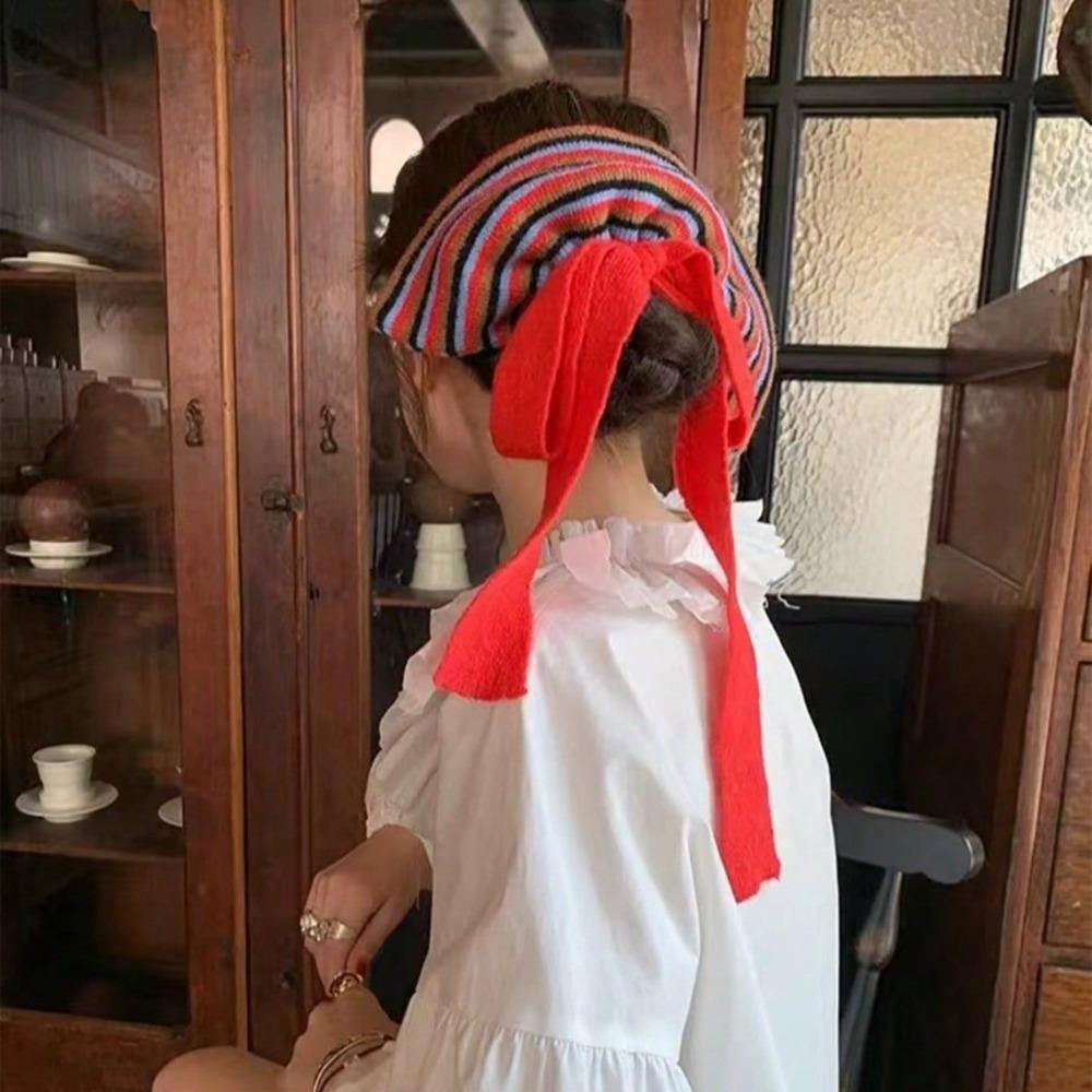 Large Knitted Stripe Scrunchies Versatile Female Hair Tie INS Korean Style Hair Rope Beach красный
Large Knitted Stripe Scrunchies Versatile Female Hair Tie INS Korean Style Hair Rope Beach красный