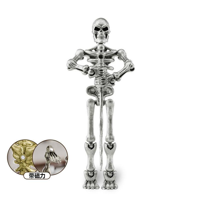 Vintage Skeleton Action Figure Model Ornaments Toys Fun Multi-Joint Mobile Shapeshift Robot Halloween Manikin Decorative Toys
Vintage Skeleton Action Figure Model Ornaments Toys Fun Multi-Joint Mobile Shapeshift Robot Halloween Manikin Decorative Toys