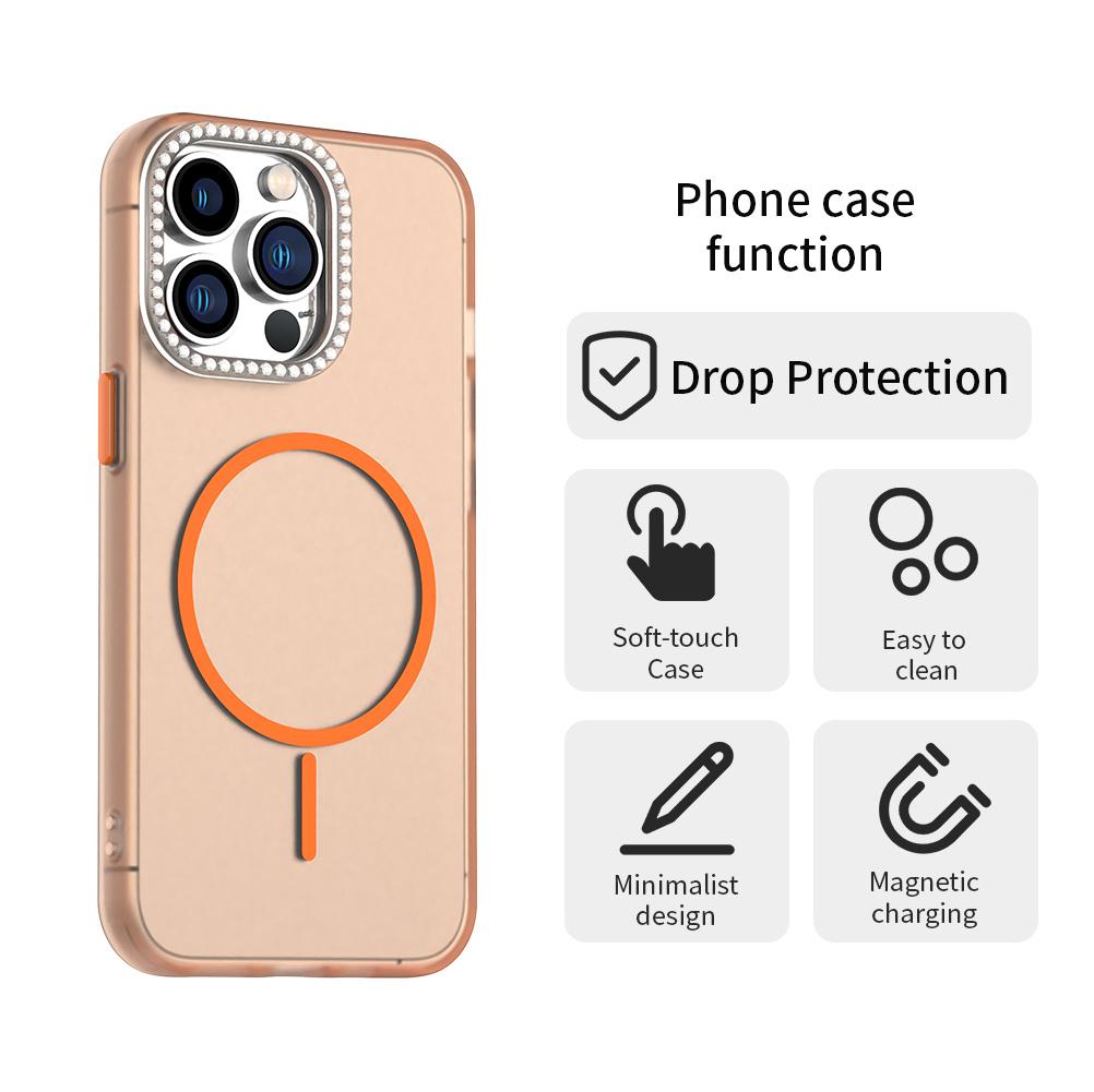 For iPhone 13 Pro Max Case Compatible with MagSafe TPU+PC+PET Phone Cover Rhinestone Decor Lens Frame Green
For iPhone 13 Pro Max Case Compatible with MagSafe TPU+PC+PET Phone Cover Rhinestone Decor Lens Frame Green