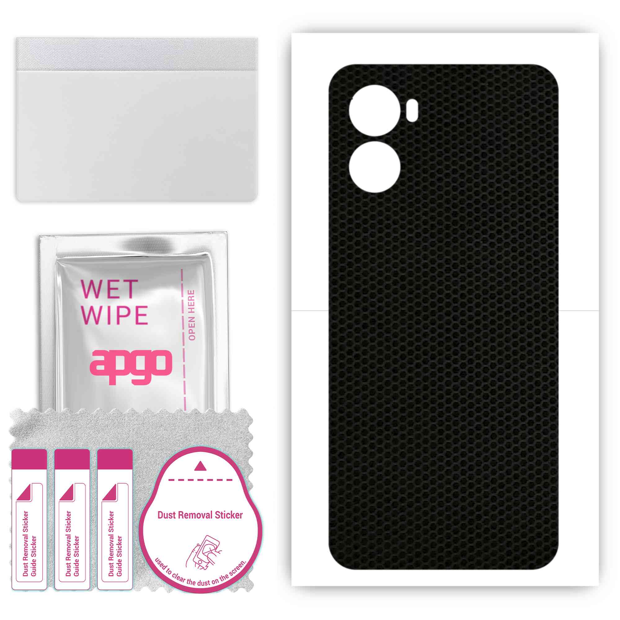 apgo Protective Skin Sticker for the back compatible with Umidigi G3 Max, Wrap Film, Foil, Vinyl - Pattern Matrix
apgo Protective Skin Sticker for the back compatible with Umidigi G3 Max, Wrap Film, Foil, Vinyl - Pattern Matrix