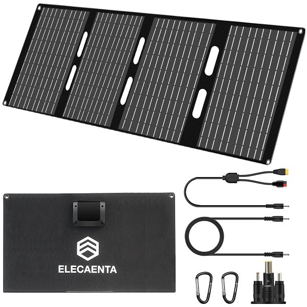 ELECAENTA 60W Solar Panel PD30W DC18V Charging IP68 ETFE Monocrystalline Solar Charger for Power Car Outdoor Emergency Preparedness QC3.0 Compatible, чорний
ELECAENTA 60W Solar Panel PD30W DC18V Charging IP68 ETFE Monocrystalline Solar Charger for Power Car Outdoor Emergency Preparedness QC3.0 Compatible, чорний