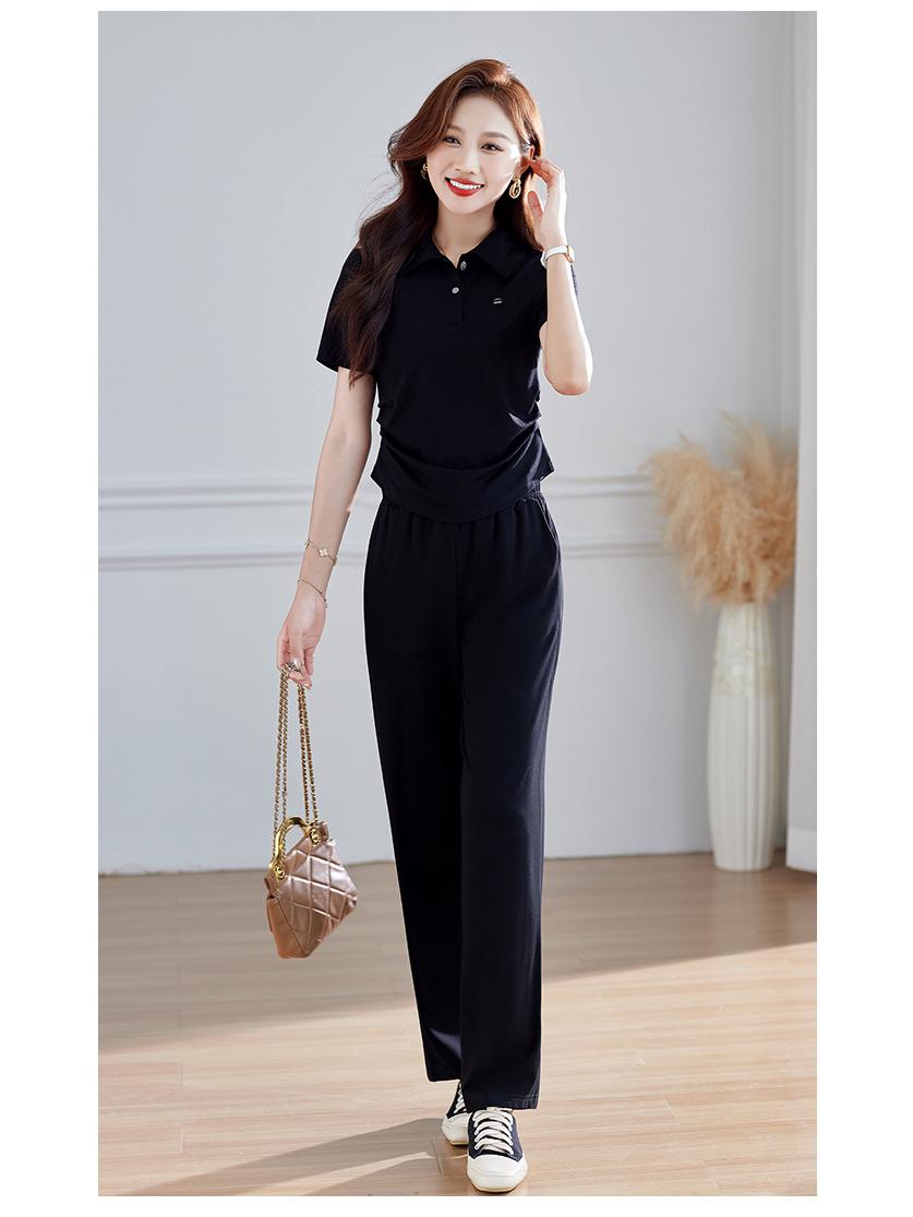 Women s Versatile Summer 2026 Lapel Short Sleeve Casual Two-Piece Sportswear Set Extra Large чорний
Women s Versatile Summer 2026 Lapel Short Sleeve Casual Two-Piece Sportswear Set Extra Large чорний