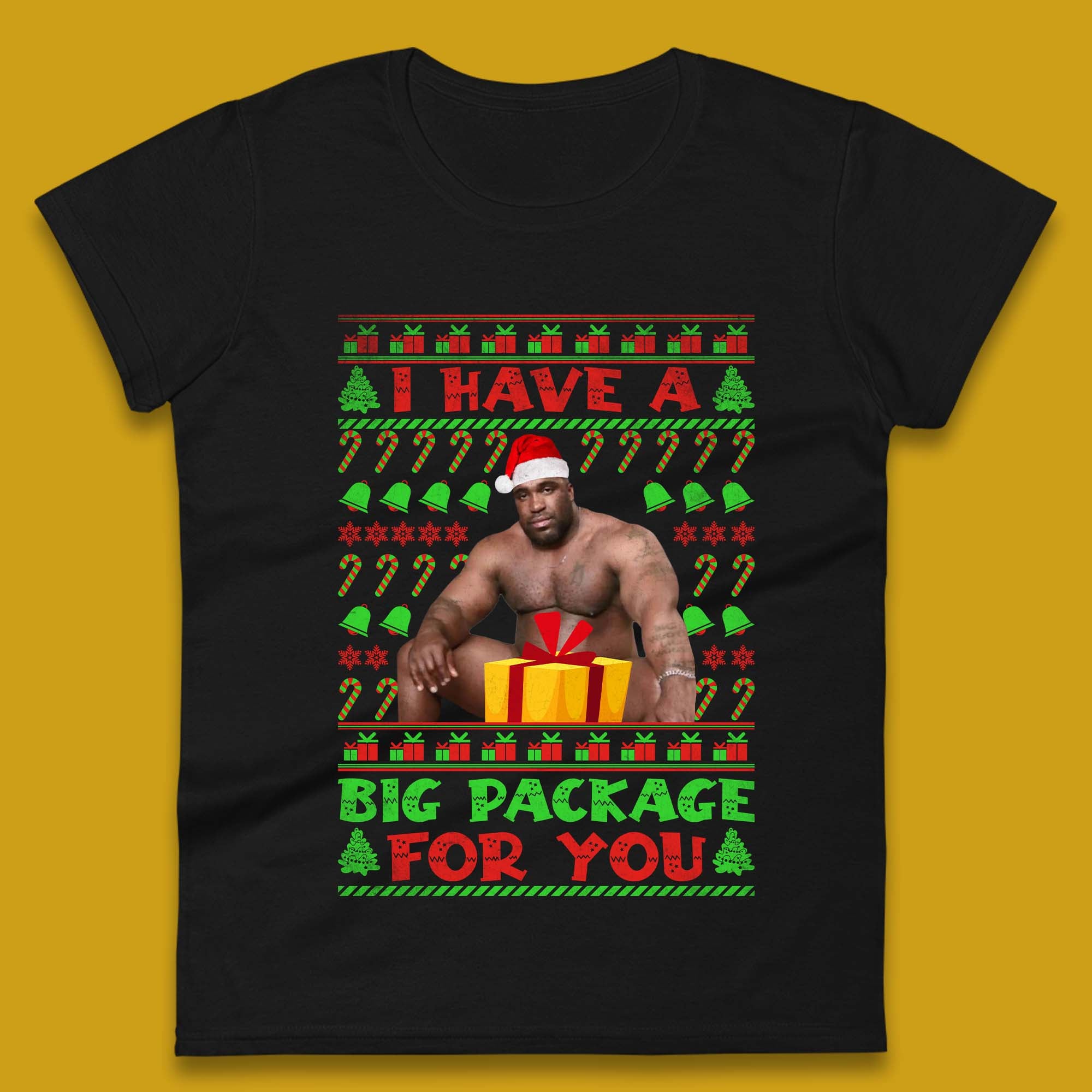 Big Package Ugly Christmas Womens T-Shirt Mens Tops Tees Unisex L
Big Package Ugly Christmas Womens T-Shirt Mens Tops Tees Unisex L