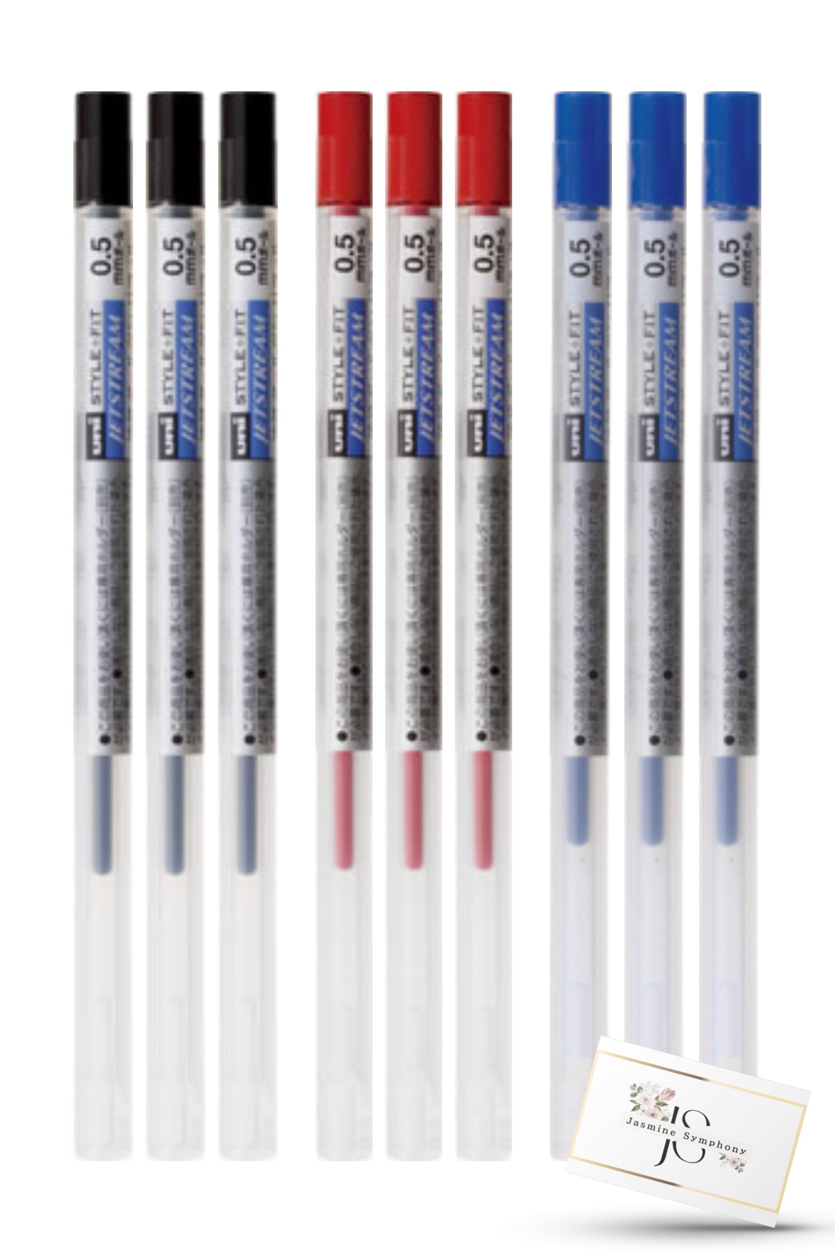 Стержень для шариковой ручки Mitsubishi Pencil Style Fit Стержни цветов x 3 из 3 черный 3 красный 3 синий всего 9 Стержень для шариковой ручки STYLEFIT SXR8905 Жасмин
Стержень для шариковой ручки Mitsubishi Pencil Style Fit Стержни цветов x 3 из 3 черный 3 красный 3 синий всего 9 Стержень для шариковой ручки STYLEFIT SXR8905 Жасмин