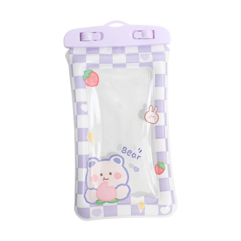 Airbag Seal Type Mobile Phone Bag Protective Waterproof Cartoon Phone Pouch Beach style 3
Airbag Seal Type Mobile Phone Bag Protective Waterproof Cartoon Phone Pouch Beach style 3
