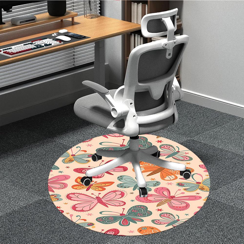 1pcButterfly Pattern Office Round Area Rug, Indoor Mat Suitable ForOffice, Under Office Chairs Bedroom Living Room Home Decor, Room Deco 077 80cm by 80cm
1pcButterfly Pattern Office Round Area Rug, Indoor Mat Suitable ForOffice, Under Office Chairs Bedroom Living Room Home Decor, Room Deco 077 80cm by 80cm