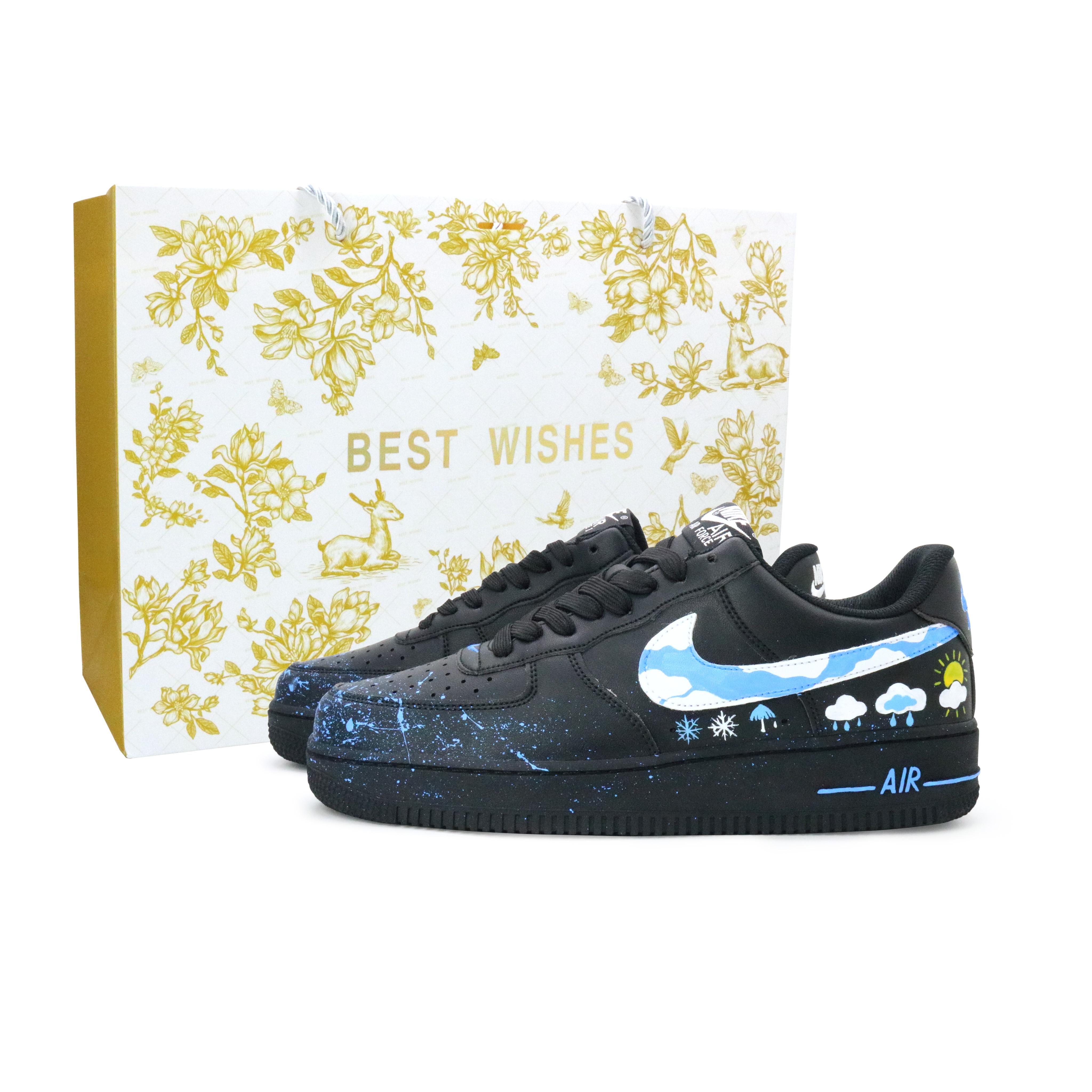 Nike Air Force 1 Weather Forecast Leather Abrasion Resistant Low top Skateboard Shoes Unisex Blue FZ0627-010(Team1037-) 40
Nike Air Force 1 Weather Forecast Leather Abrasion Resistant Low top Skateboard Shoes Unisex Blue FZ0627-010(Team1037-) 40