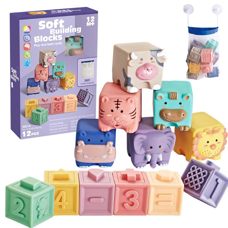 Infants And Children Large Particles Can Bite Soft Glue Animal Digital Building Block Baby Educational Assembly Toy Set
Infants And Children Large Particles Can Bite Soft Glue Animal Digital Building Block Baby Educational Assembly Toy Set