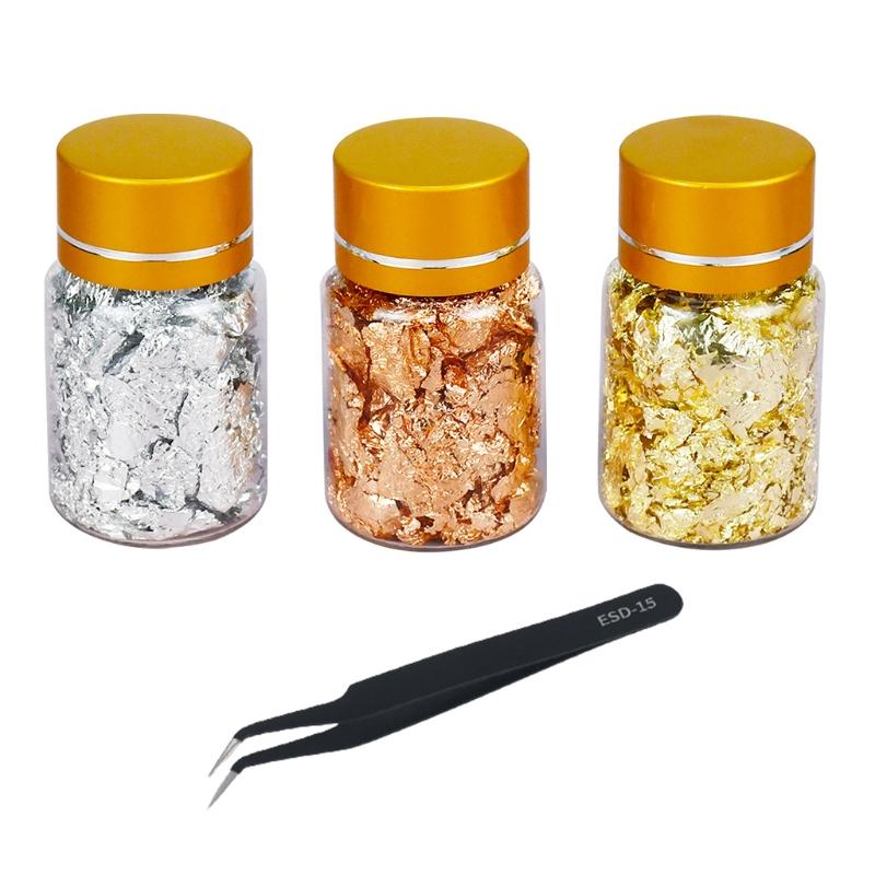 Multifunctional Gold Foil Slice Resin Epoxy Mold Art Decoration Beauty Skin Care Jewelry Making Manicure Decorations 1
Multifunctional Gold Foil Slice Resin Epoxy Mold Art Decoration Beauty Skin Care Jewelry Making Manicure Decorations 1