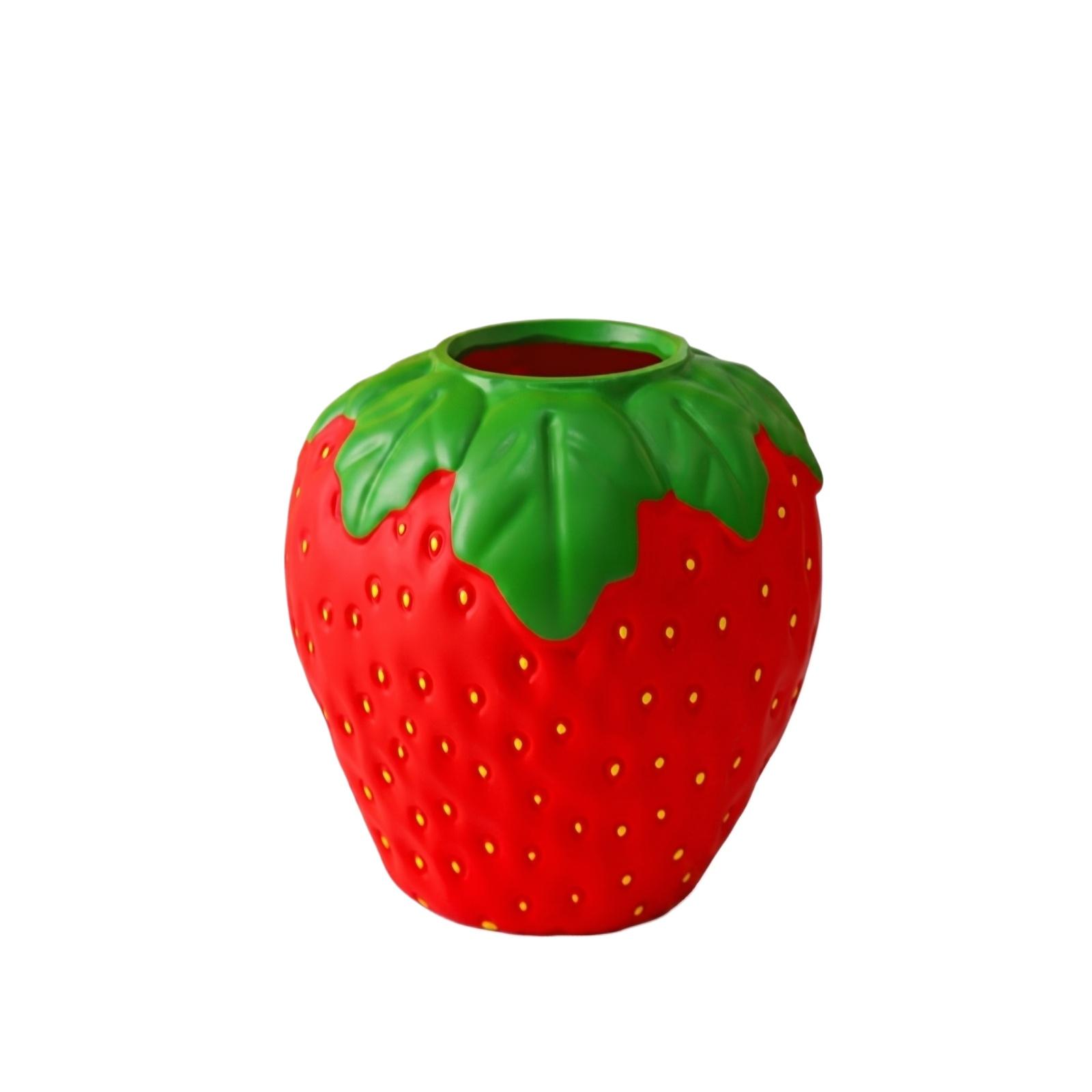 Ceramic Strawberry Shaped Vase Decorative Flower Pot for Home Office Living Room Desk Arrangement Display one size червоний
Ceramic Strawberry Shaped Vase Decorative Flower Pot for Home Office Living Room Desk Arrangement Display one size червоний