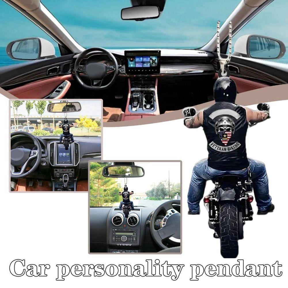 Decor Key Chains Car Rear View Mirror Hanging Keychain 2D Motorcycle Rider Pendant Car Pendant
Decor Key Chains Car Rear View Mirror Hanging Keychain 2D Motorcycle Rider Pendant Car Pendant