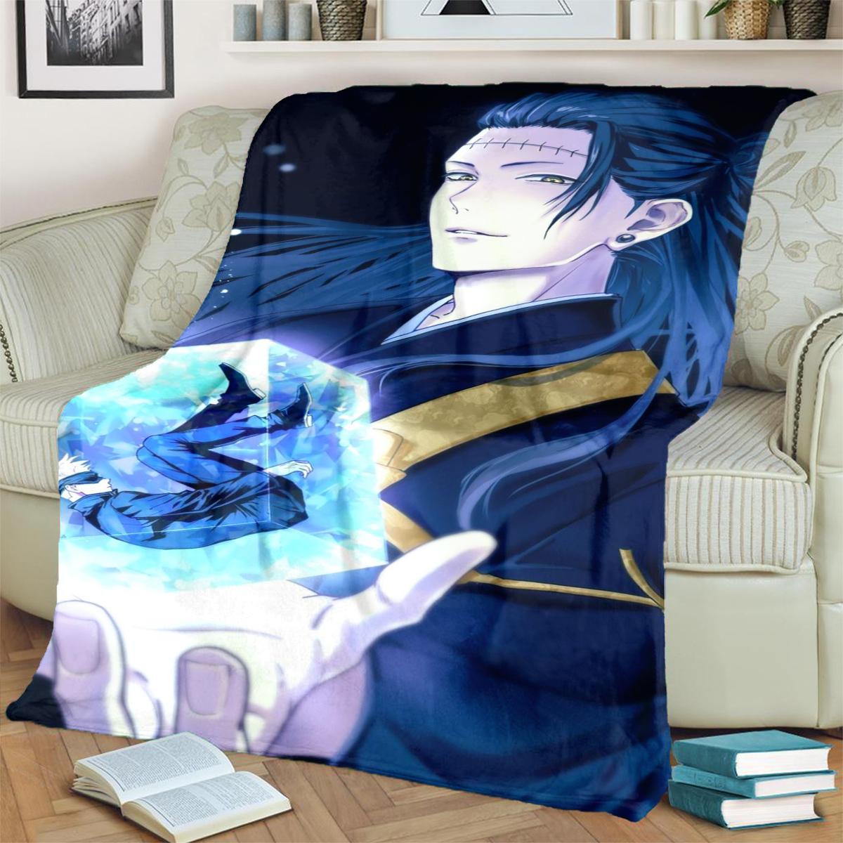 Flannel Jujutsu Kaisen Blanket Warm Comfortable Print for Bedrooms, Sofas, Beds, Chairs, Picnics, Travel 75x90cm
Flannel Jujutsu Kaisen Blanket Warm Comfortable Print for Bedrooms, Sofas, Beds, Chairs, Picnics, Travel 75x90cm