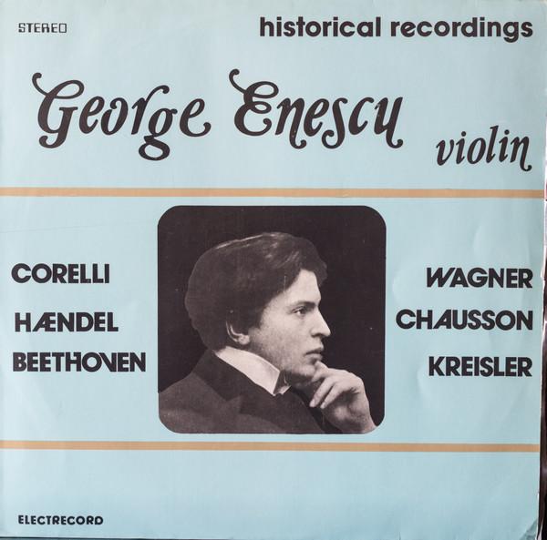 LP Record GEORGE ENESCU - Historical Recordings ELE02715 Electrecord 1985 Romania Classical Used
LP Record GEORGE ENESCU - Historical Recordings ELE02715 Electrecord 1985 Romania Classical Used