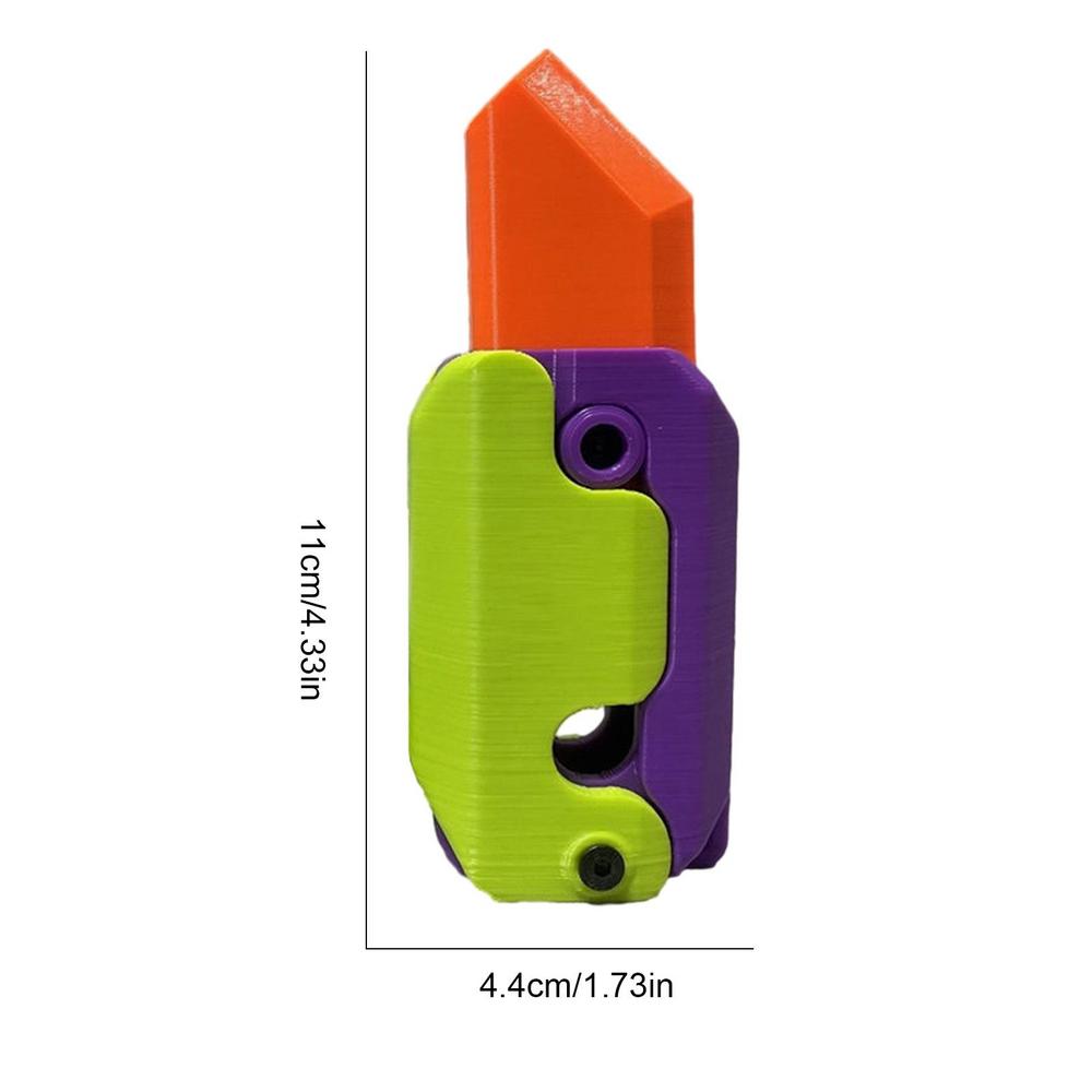 3D Carrot Gravitys Knife luminous Fidget Toys kids Decompressions Push Card Small Toy 3D Printing Plastic Carrot Knife Comb зелений
3D Carrot Gravitys Knife luminous Fidget Toys kids Decompressions Push Card Small Toy 3D Printing Plastic Carrot Knife Comb зелений