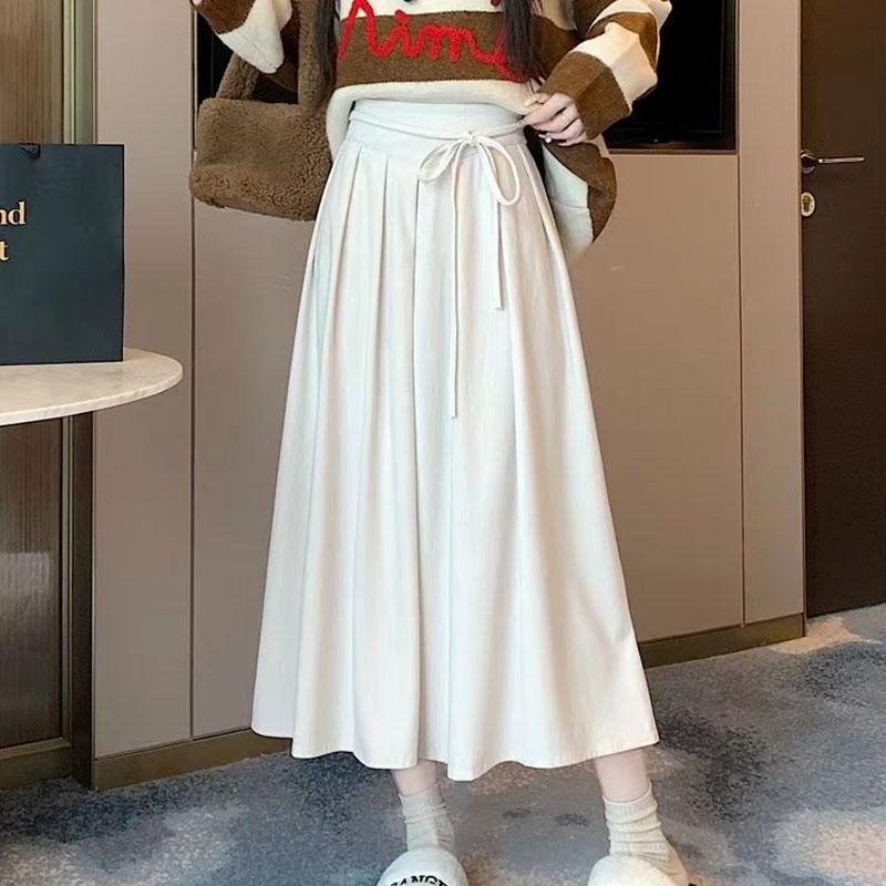 Вельветовая юбка на шнуровке Женская Весна Осень Новая С высокой талией Однотонная Миди Длинная Юбка-зонт S
Вельветовая юбка на шнуровке Женская Весна Осень Новая С высокой талией Однотонная Миди Длинная Юбка-зонт S