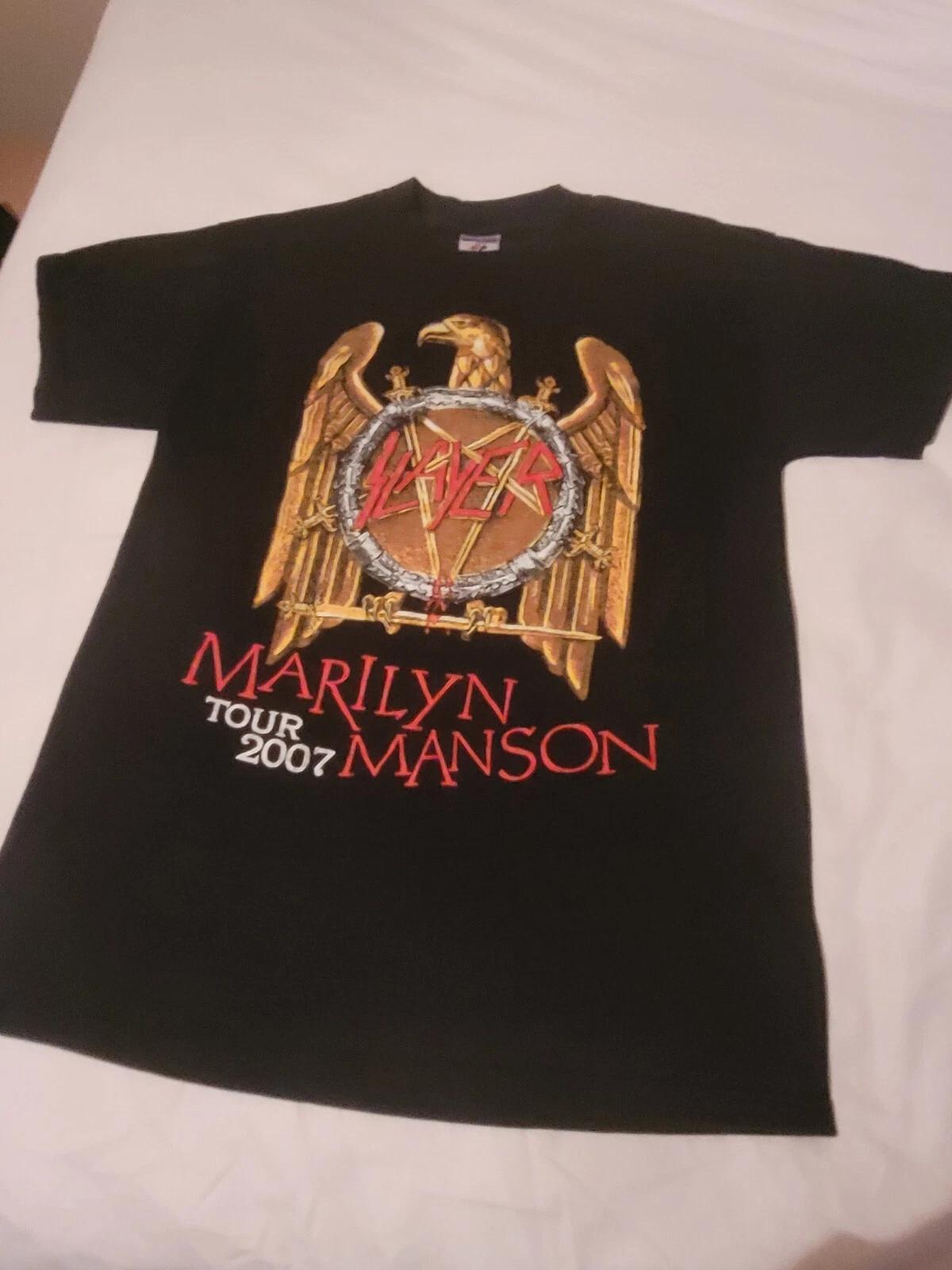 Rare Slayer Tour T-shirt Thrash Metal Band Graphic Tee Vintage Style S-5XL 2XL
Rare Slayer Tour T-shirt Thrash Metal Band Graphic Tee Vintage Style S-5XL 2XL