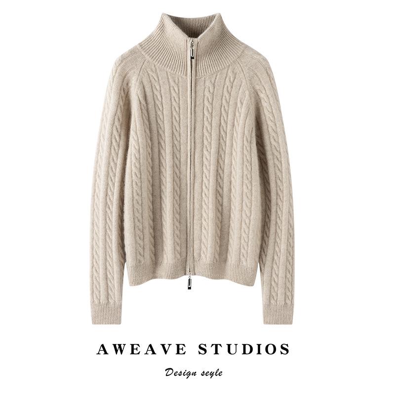 Женский кардиган на молнии из кашемира кабельной вязки - 100% чистый, универсальный, повседневный свитер-пальто для осени и зимы. Large темно-синий
Женский кардиган на молнии из кашемира кабельной вязки - 100% чистый, универсальный, повседневный свитер-пальто для осени и зимы. Large темно-синий