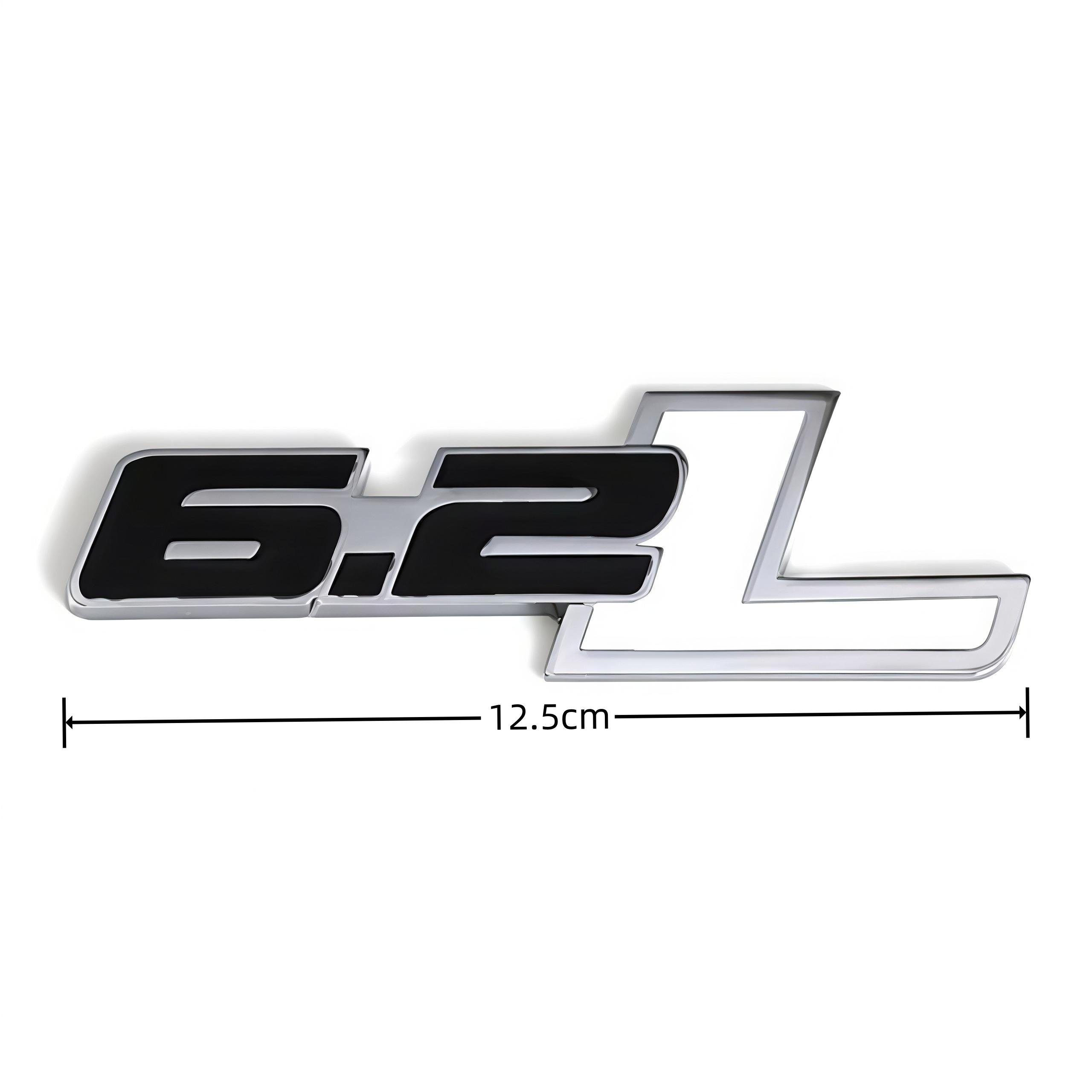 3D Metal 6.2L Badge Sticker Rear trunk Emblem Decal for ESCALADE Corvette and All Cars With a Displacement of 6.2 Liters белый
3D Metal 6.2L Badge Sticker Rear trunk Emblem Decal for ESCALADE Corvette and All Cars With a Displacement of 6.2 Liters белый