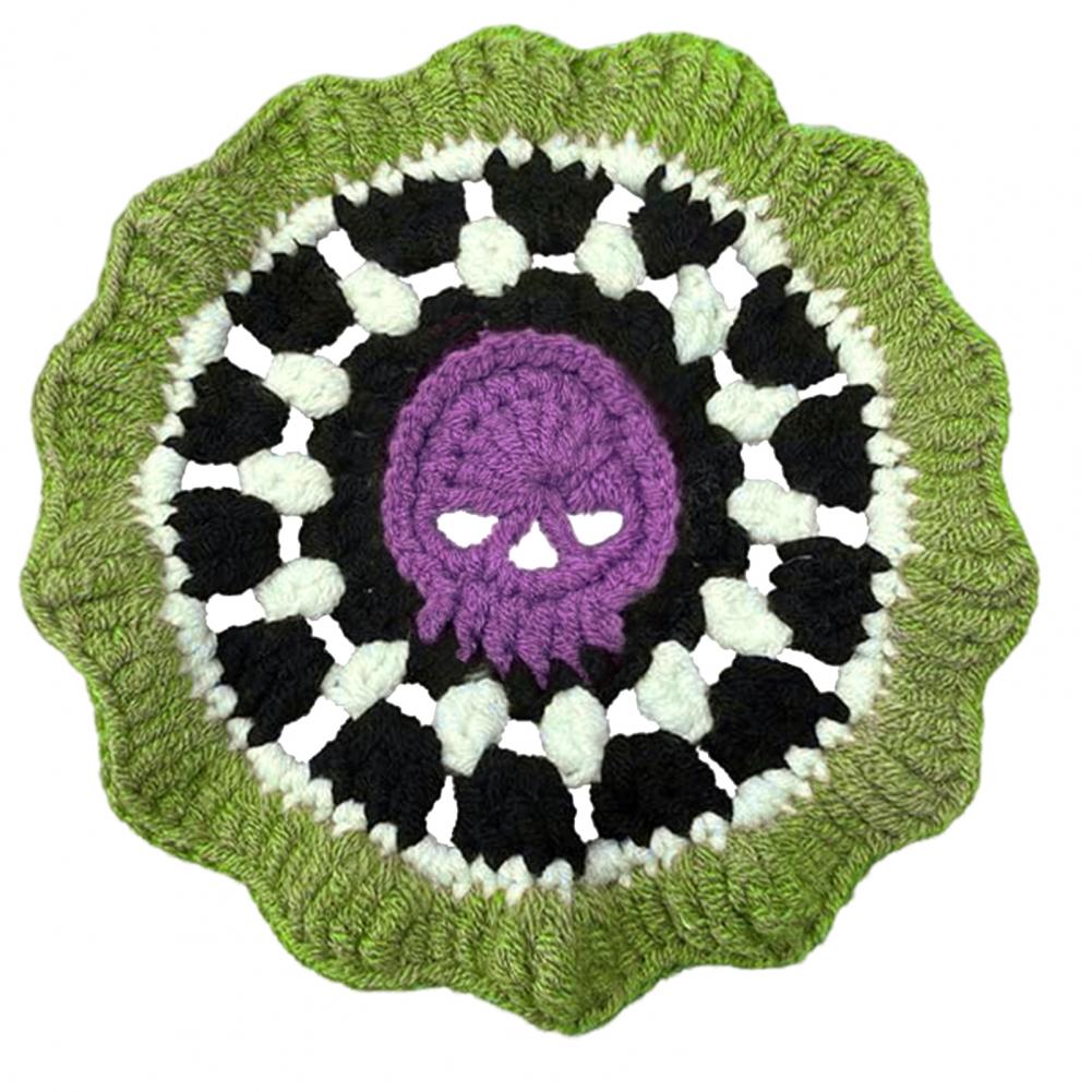 Handmade Skull Crochet Coasters Unique Housewarming Gifts Handmade Crochet Skeleton Coaster Set for Home Bar Decor for Adults
Handmade Skull Crochet Coasters Unique Housewarming Gifts Handmade Crochet Skeleton Coaster Set for Home Bar Decor for Adults
