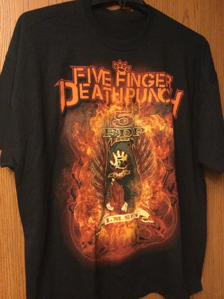 Vtg Five Finger Death Punch 5FDP S to 5XL SE282 FREE SHIPPING Unisex T-Shirt XXXXL
Vtg Five Finger Death Punch 5FDP S to 5XL SE282 FREE SHIPPING Unisex T-Shirt XXXXL