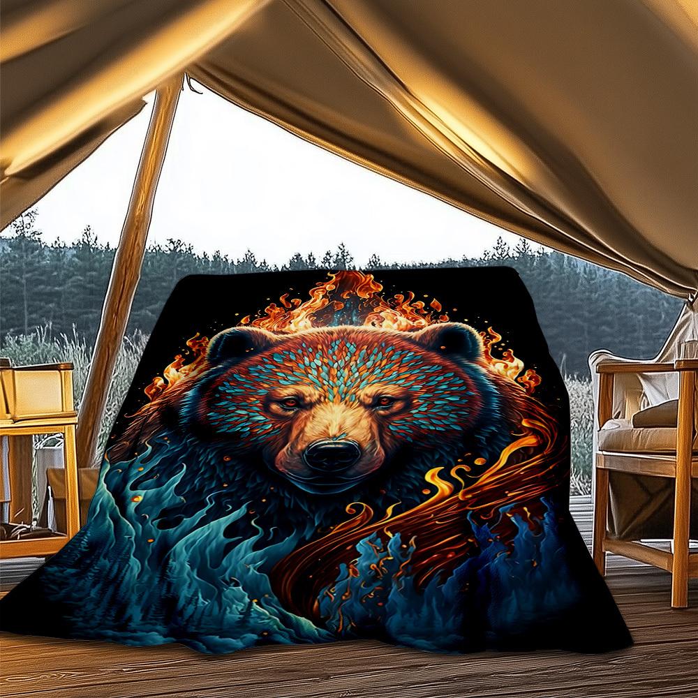 1pc Peacock Feather Artwork Throw Blanket Polyester Fiber, Lightweight Flannel, Soft & Warm, All Season Use for Outdoor, Camping 80x120cm
1pc Peacock Feather Artwork Throw Blanket Polyester Fiber, Lightweight Flannel, Soft & Warm, All Season Use for Outdoor, Camping 80x120cm