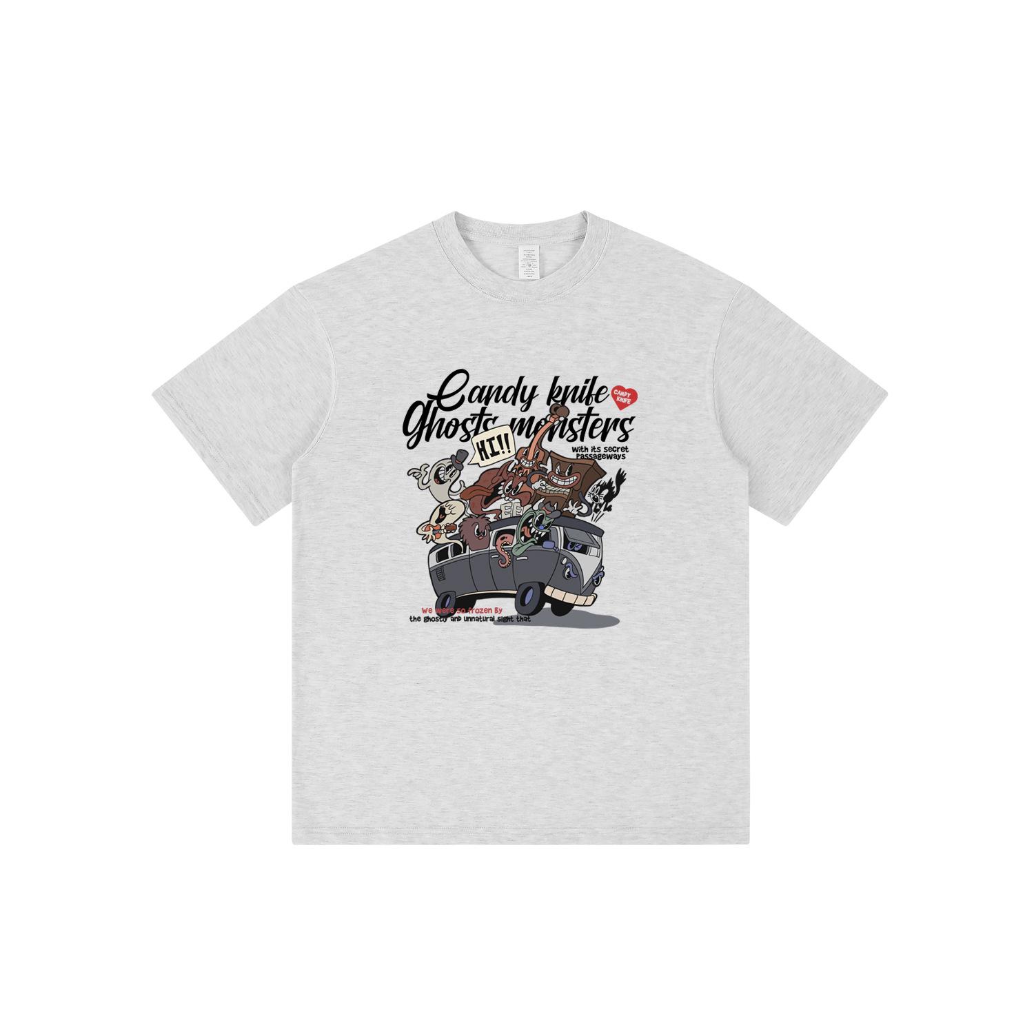 Unisex American Retro White Short Sleeve T-Shirt - Trendy Loose Fit Casual Tee 2XL хизер серый
Unisex American Retro White Short Sleeve T-Shirt - Trendy Loose Fit Casual Tee 2XL хизер серый