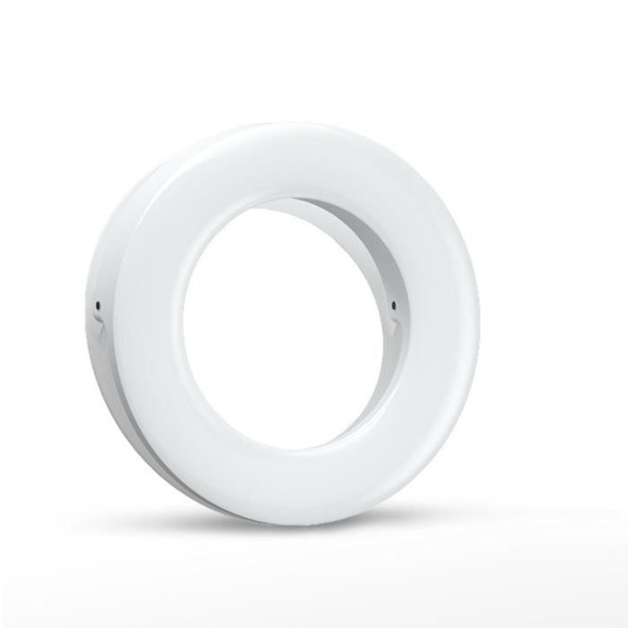 TEMPSA Rechargeable Selfie Ring Light Anneaux Lumineux de Selfie avec Lumière LED Blanc
TEMPSA Rechargeable Selfie Ring Light Anneaux Lumineux de Selfie avec Lumière LED Blanc