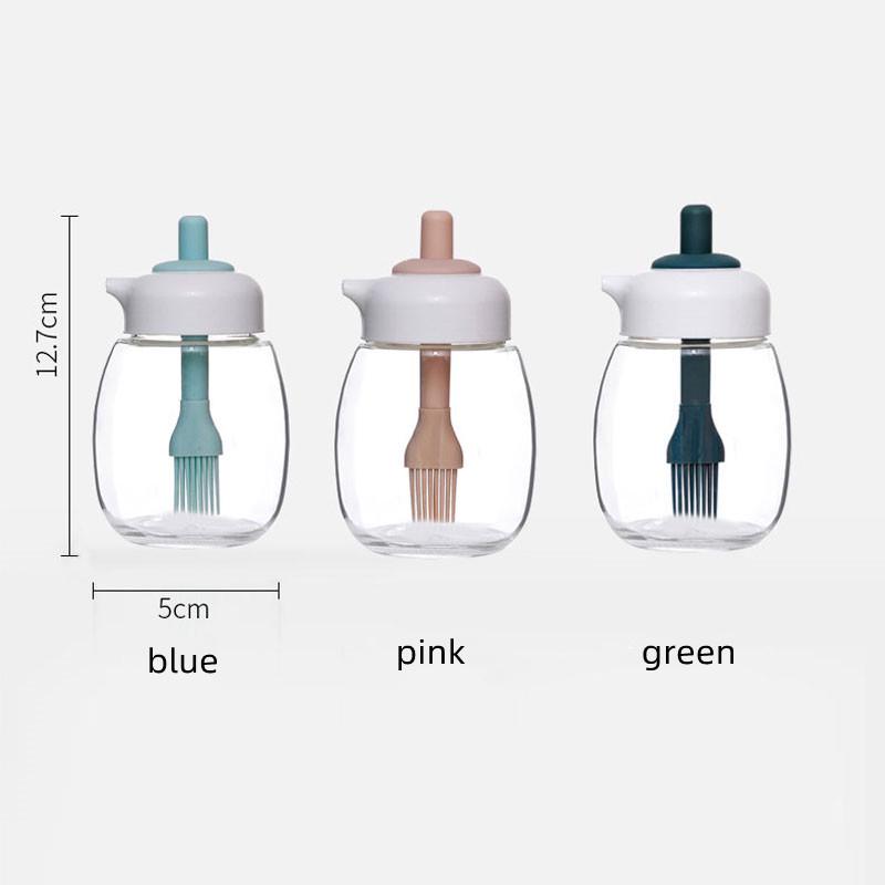 Multi-functional Large Capacity Oil Bottle with Built-in Brush, Transparent Glass for Baking & Grilling синий
Multi-functional Large Capacity Oil Bottle with Built-in Brush, Transparent Glass for Baking & Grilling синий