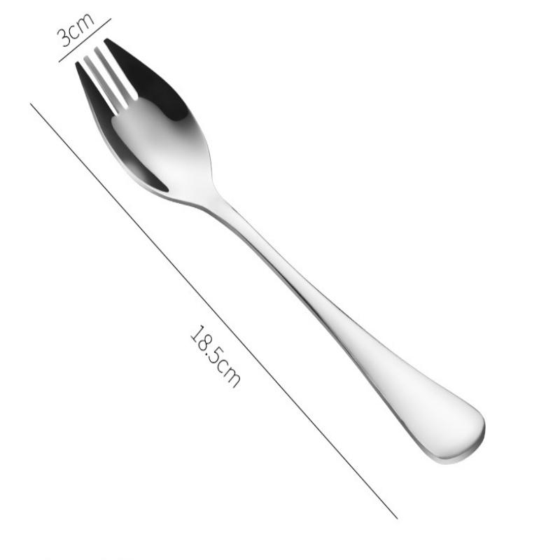 1pc Stainless Steel Salad Fork And Spoon, Noodles Fork Spoon, Kitchen Gadgets Tableware For Restaurants Food Trucks
1pc Stainless Steel Salad Fork And Spoon, Noodles Fork Spoon, Kitchen Gadgets Tableware For Restaurants Food Trucks