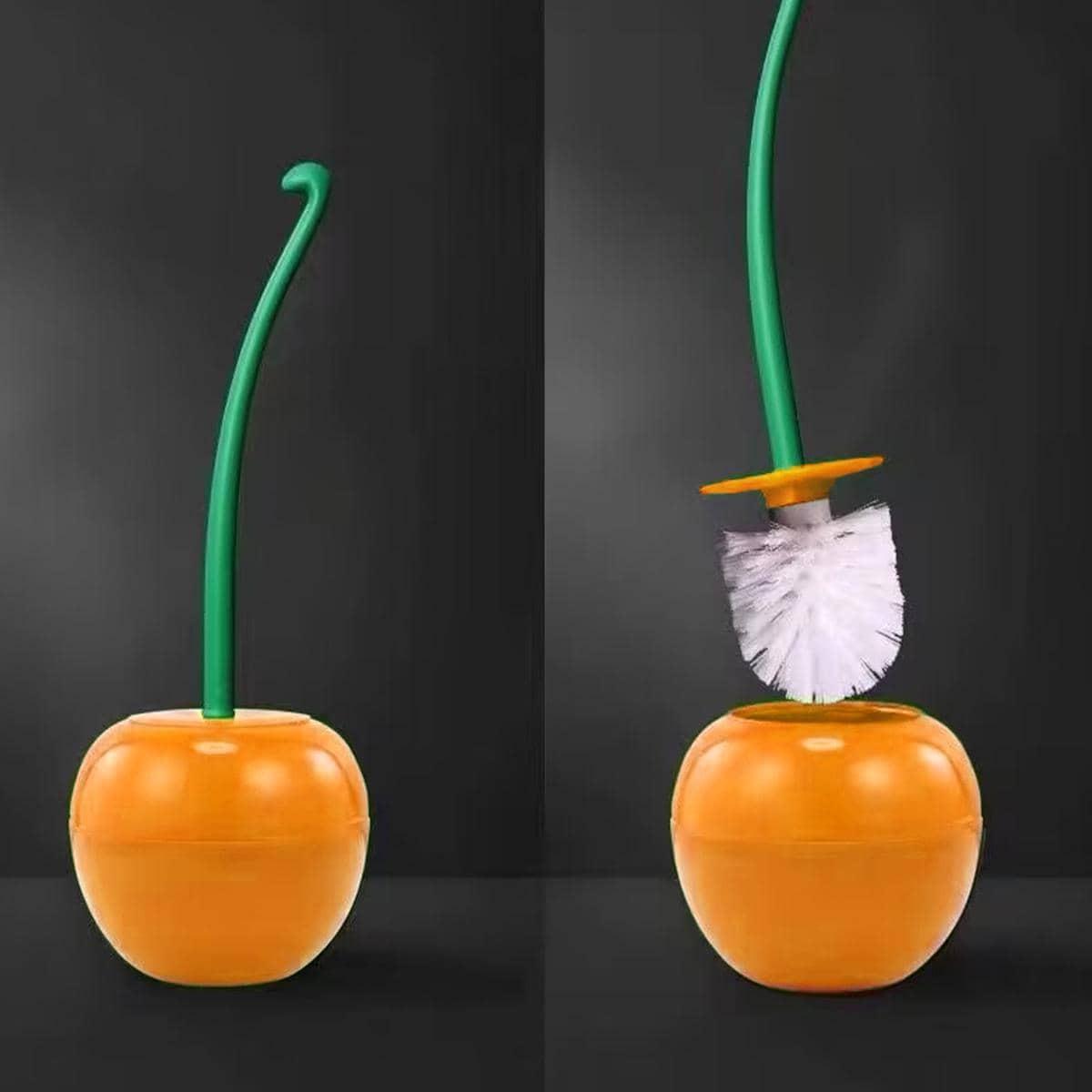 Long-Handled Cherry Toilet Brush Set - Efficient Corner-Free Cleaning Tool for Bathrooms помаранчевий
Long-Handled Cherry Toilet Brush Set - Efficient Corner-Free Cleaning Tool for Bathrooms помаранчевий