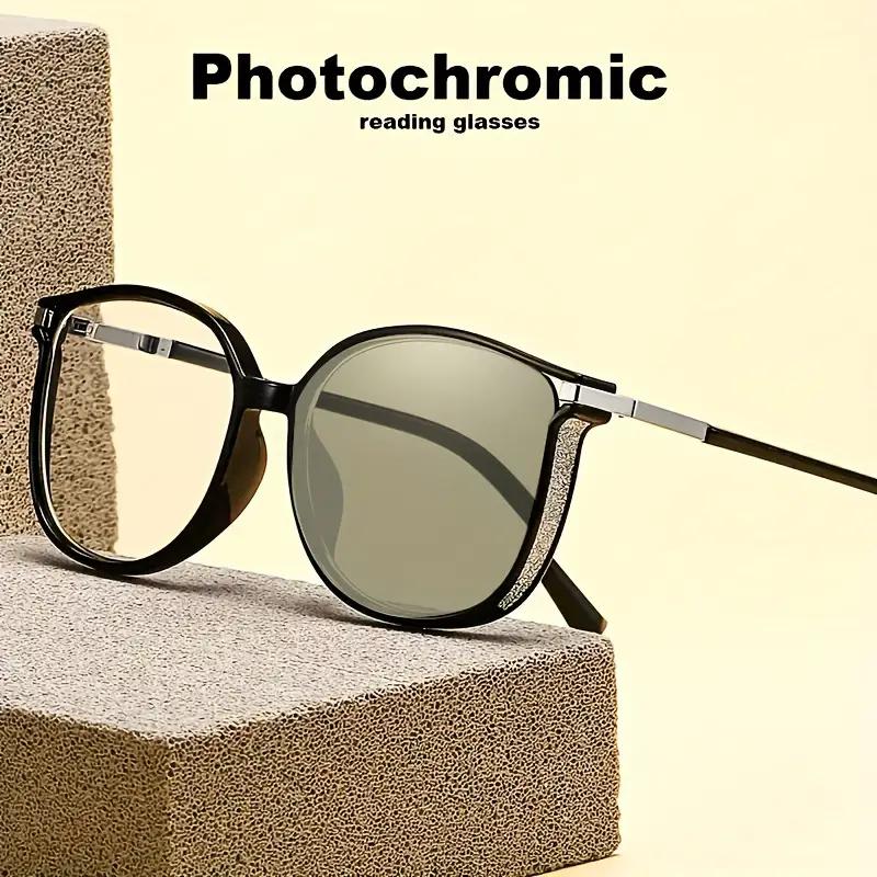 Photosensitive Color Changing Reading Glasses for Women - High-Definition, Anti Blue Light, Fashionable and Large Frames +100
Photosensitive Color Changing Reading Glasses for Women - High-Definition, Anti Blue Light, Fashionable and Large Frames +100